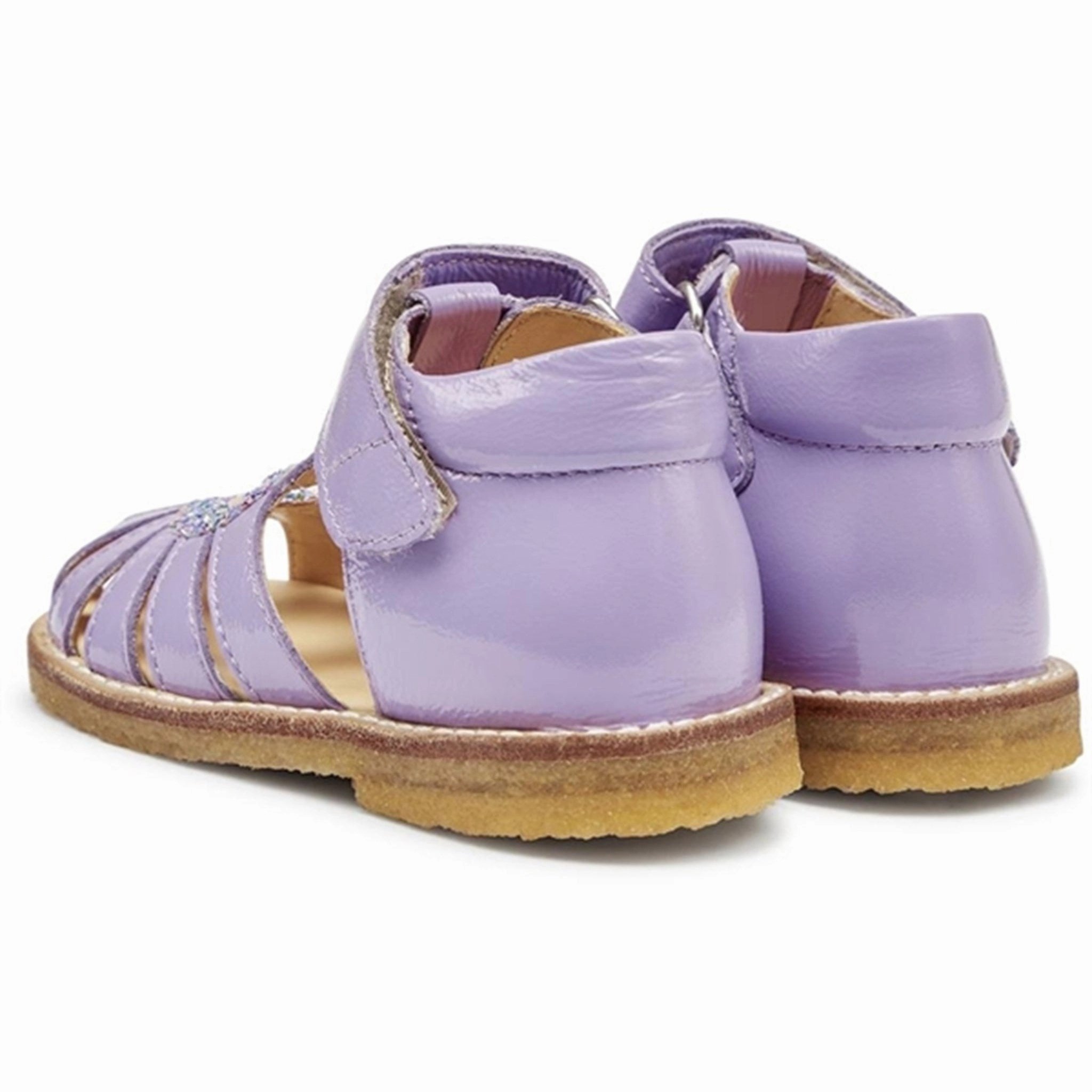 Angulus Starter Sandals Lilac/Confetti Glitter Easy Days Wide fit