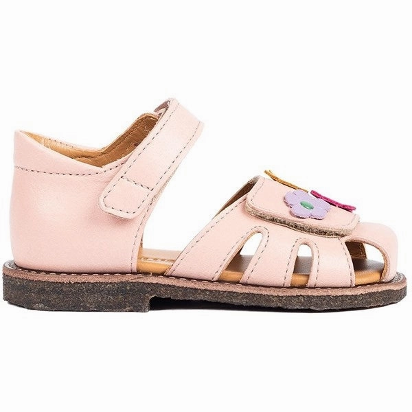 Angulus Starter Sandals Rose Padded Heel