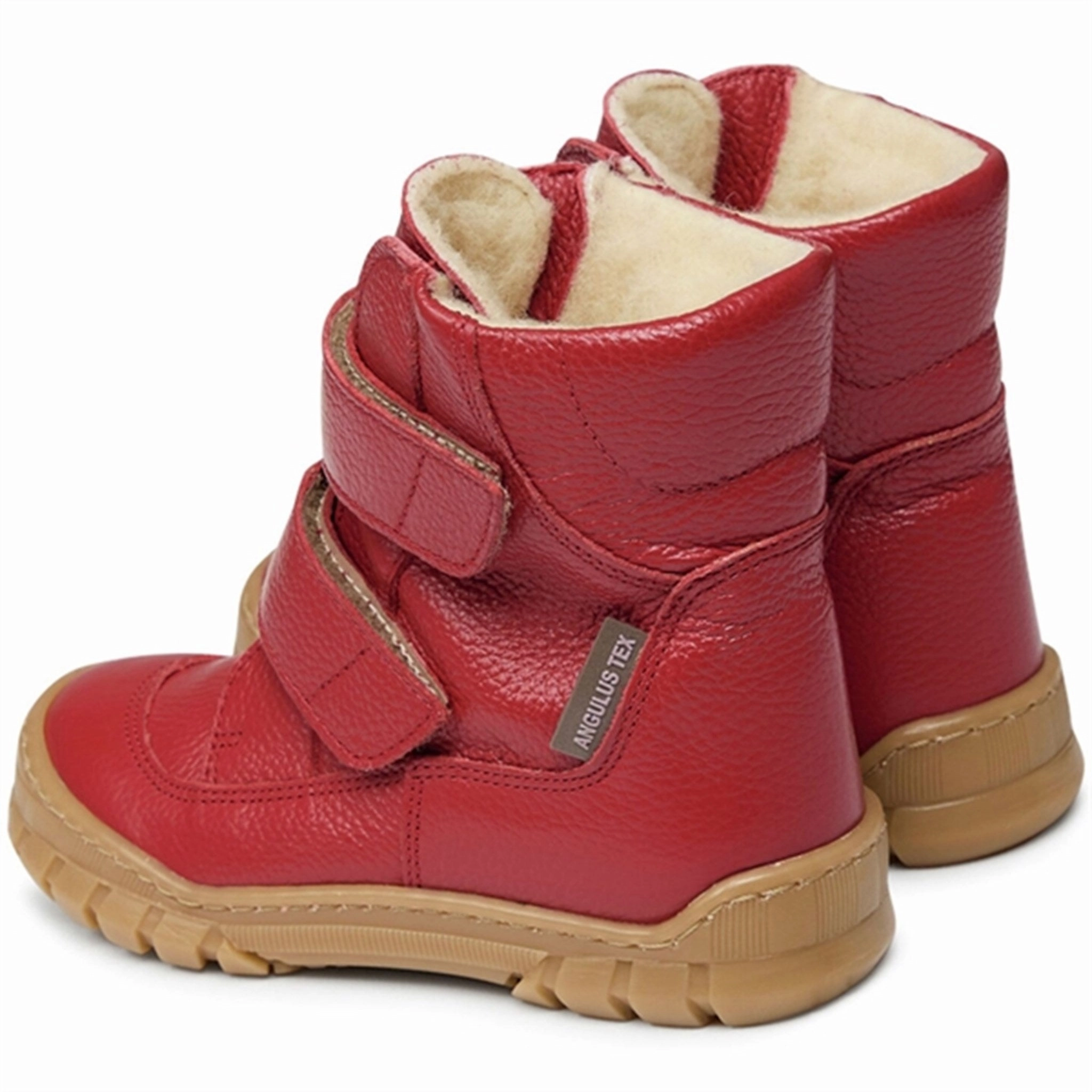 Smooth Form Multi   Purpose Angulus Tex Boots w Velcro Dark Red