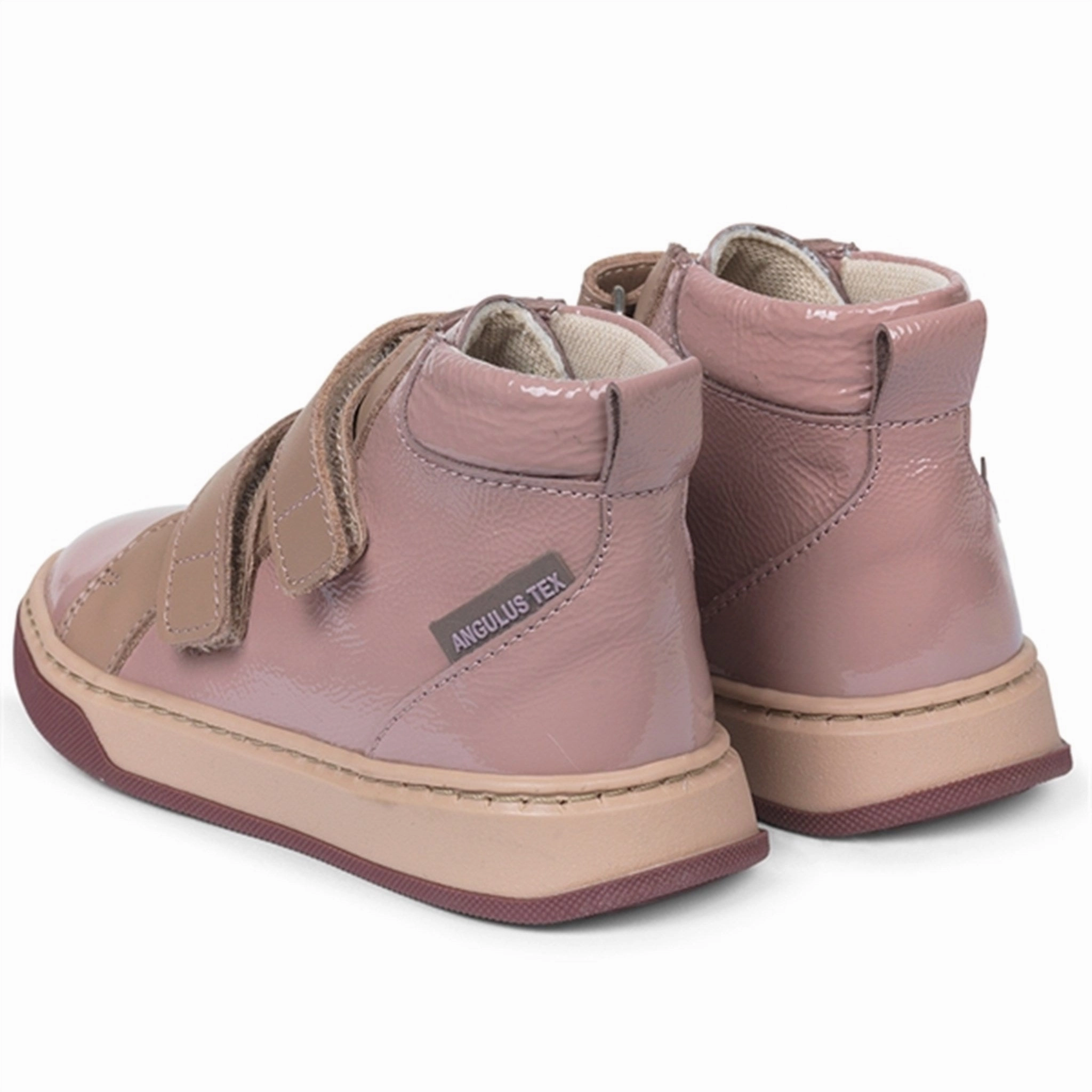 Multi Purpose Angulus Tex Boots w Velcro Old Rose/Make-up
