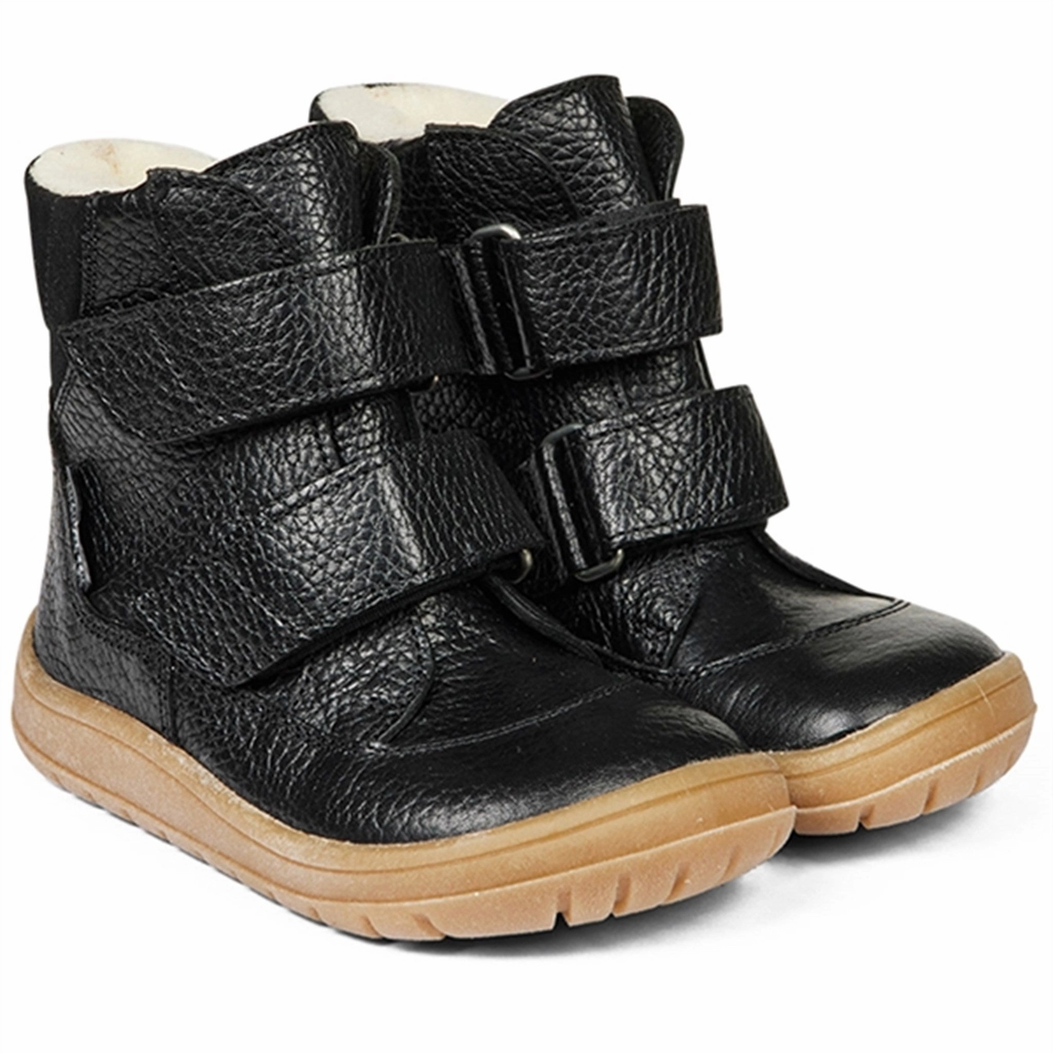 Angulus Tex-Boots With Velcro Black Comfortable Wear