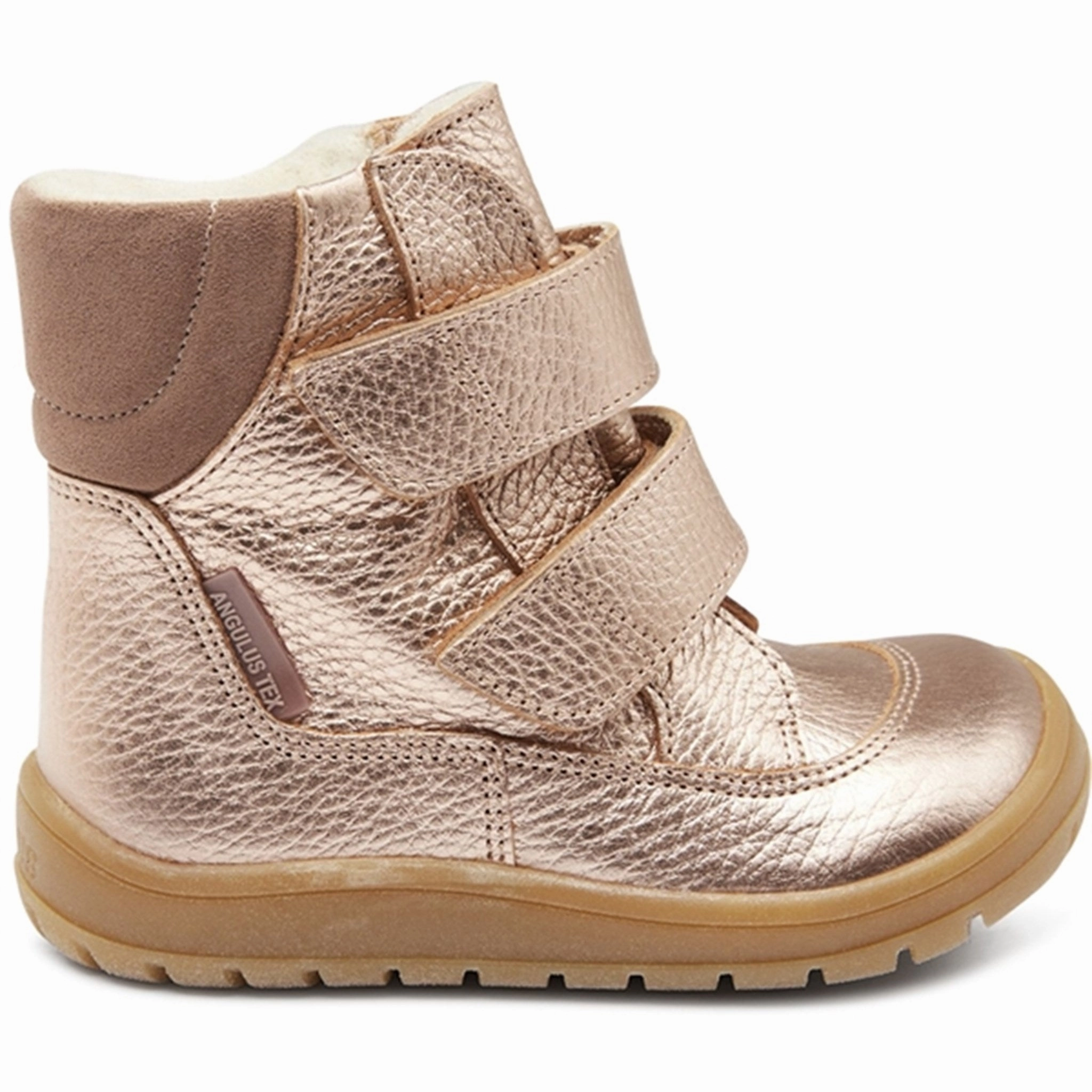 Durable Fit Classic Touch Angulus Tex-Boots With Velcro Ligth Copper/Pale Mauve