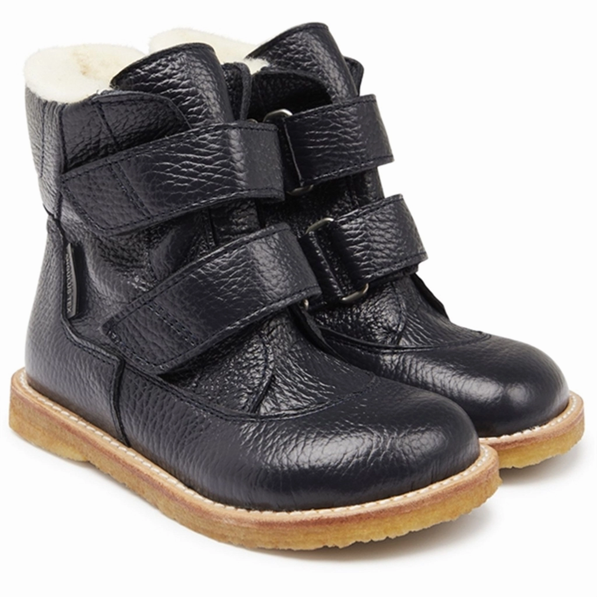 Urban Feel Angulus Tex-Boots With Velcro Navy