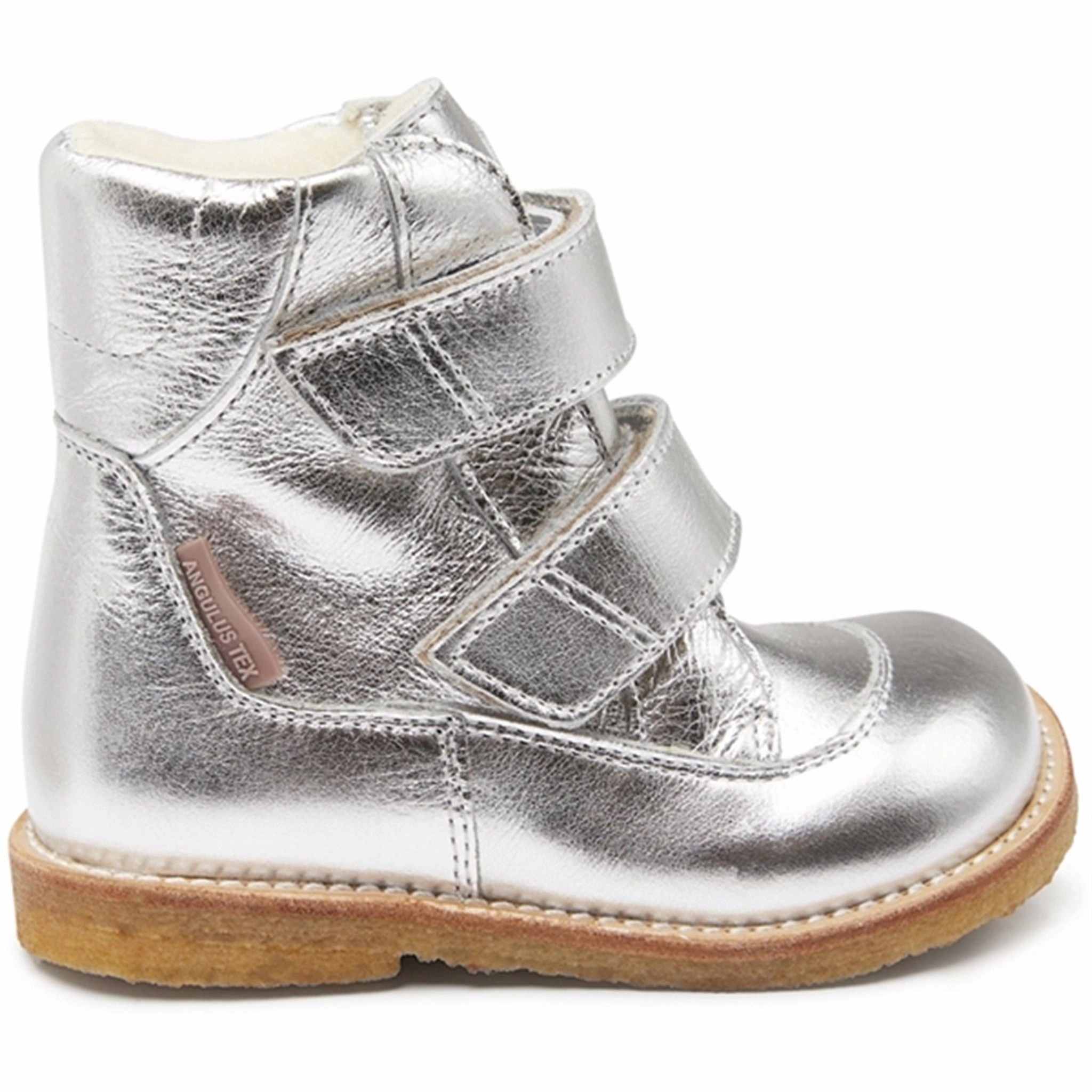 Thermal Core All Day Wear Shock Absorbing River Crossing Angulus Tex-Boots With Velcro Silver