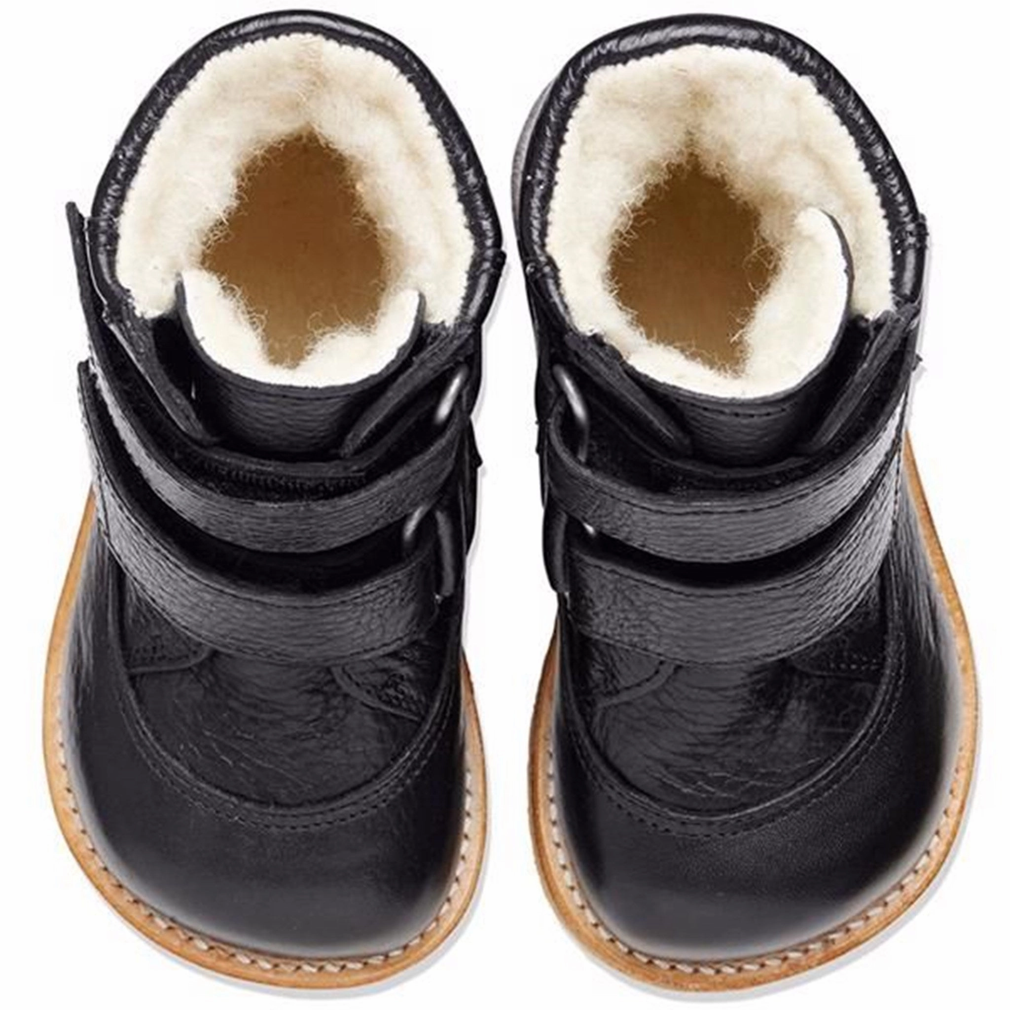 Angulus Tex St?vle m. Velcro Black Air Flow