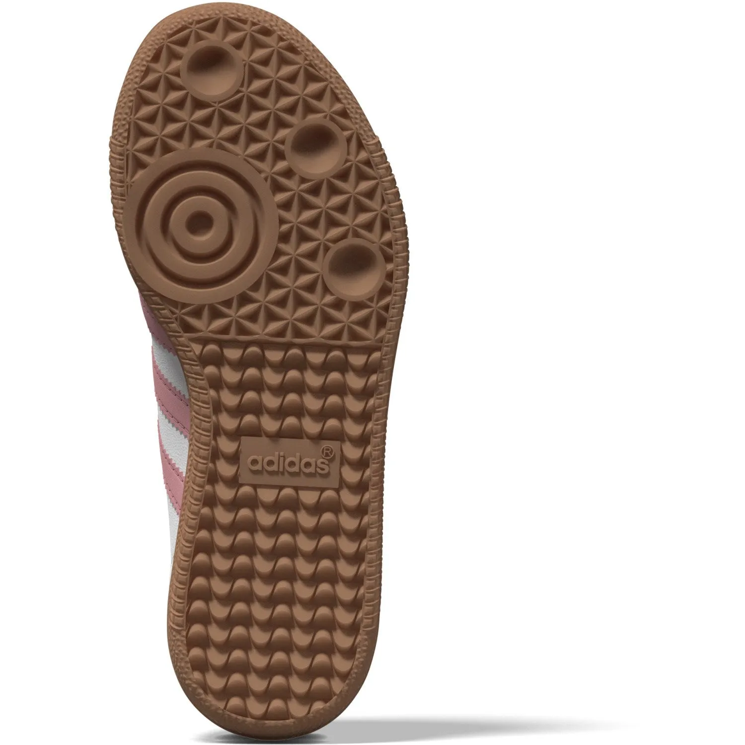 Slip   Resistant adidas Originals Ftwr White/Semi Pink Spark/Gum 3 Samba Og C Sneakers