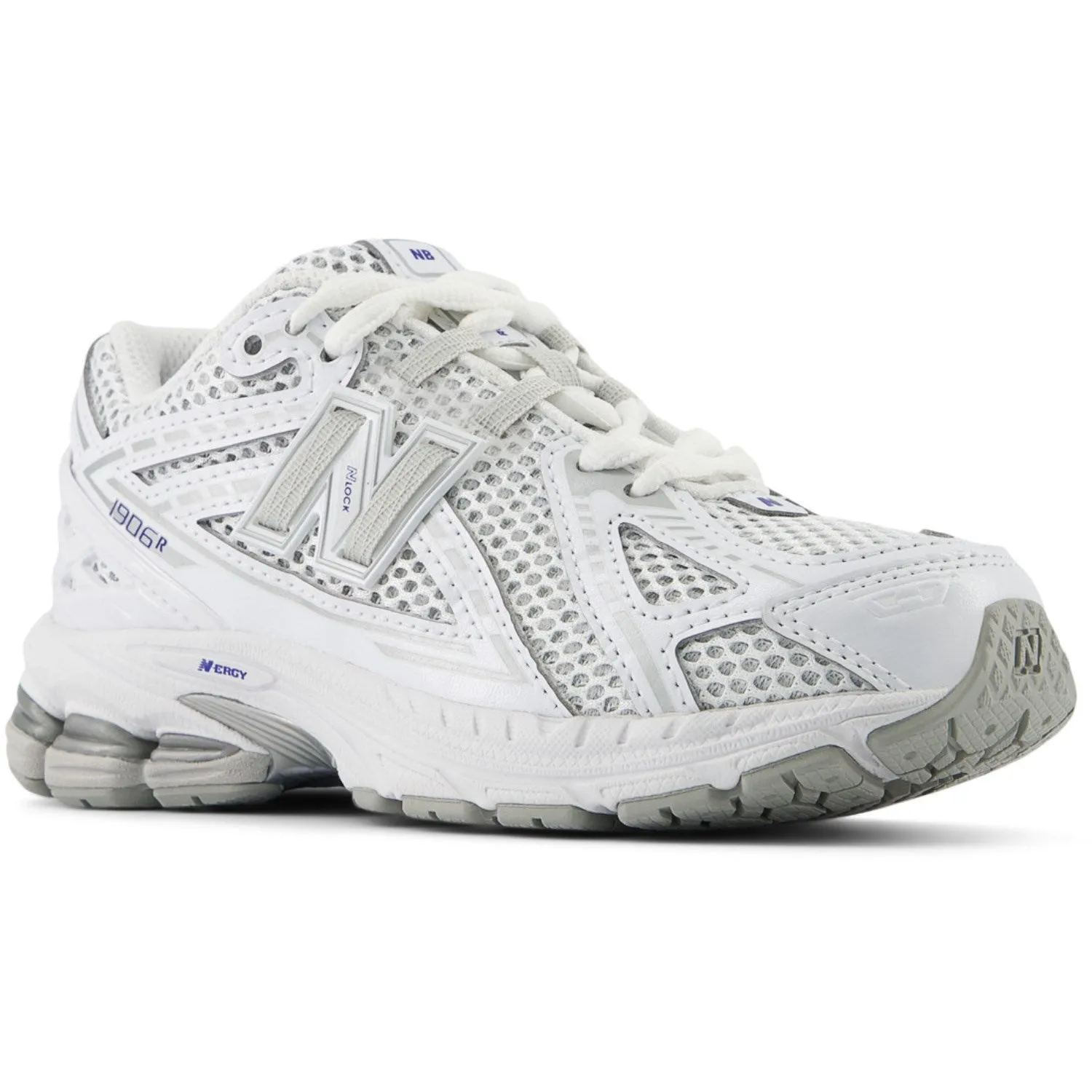 TPU Reinforcement New Balance White New Balance 1906 Kids Lace