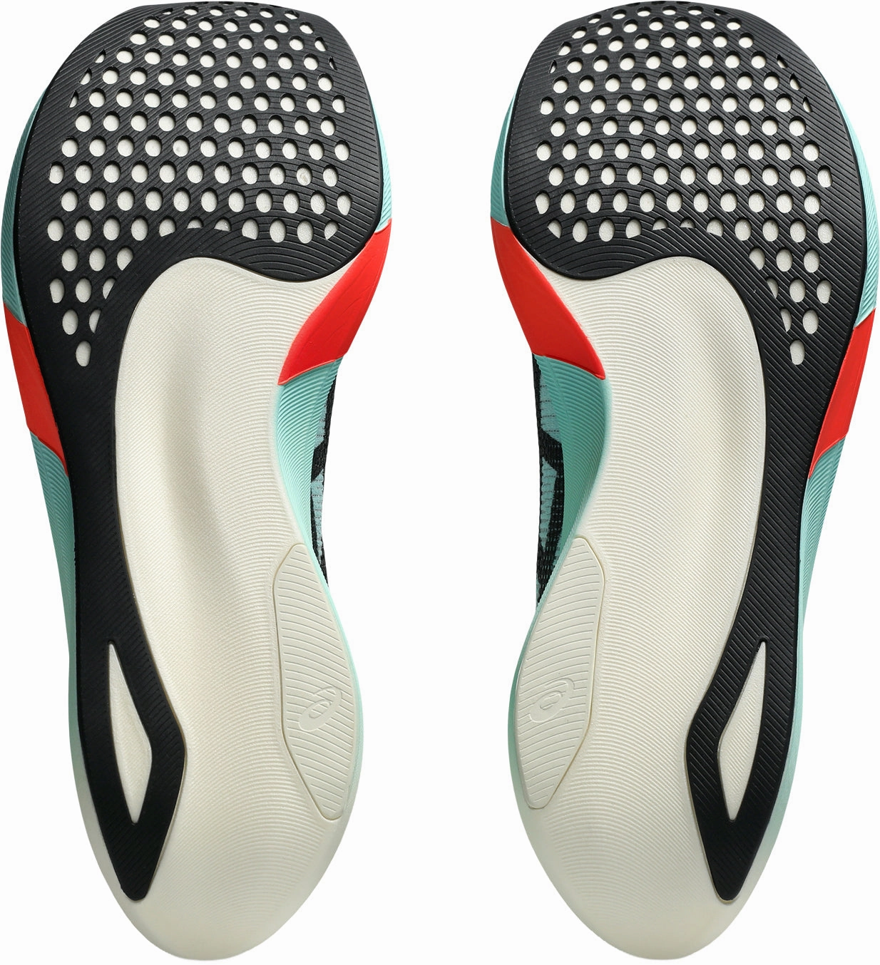 Micro Perforated Lining grassland running shoes Asics MetaSpeed Edge Paris Running Shoes - Green