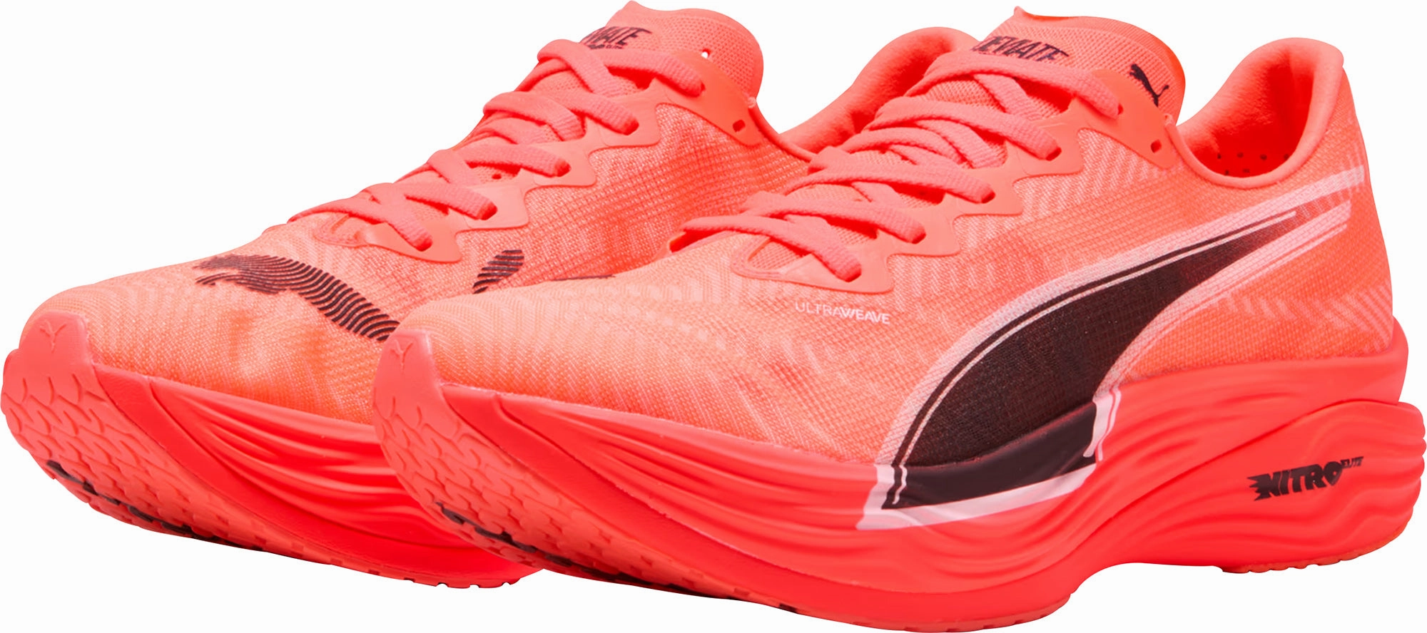 Puma Deviate Nitro Elite 3 Mens Running Shoe - Red All-Weather Use sports running gear