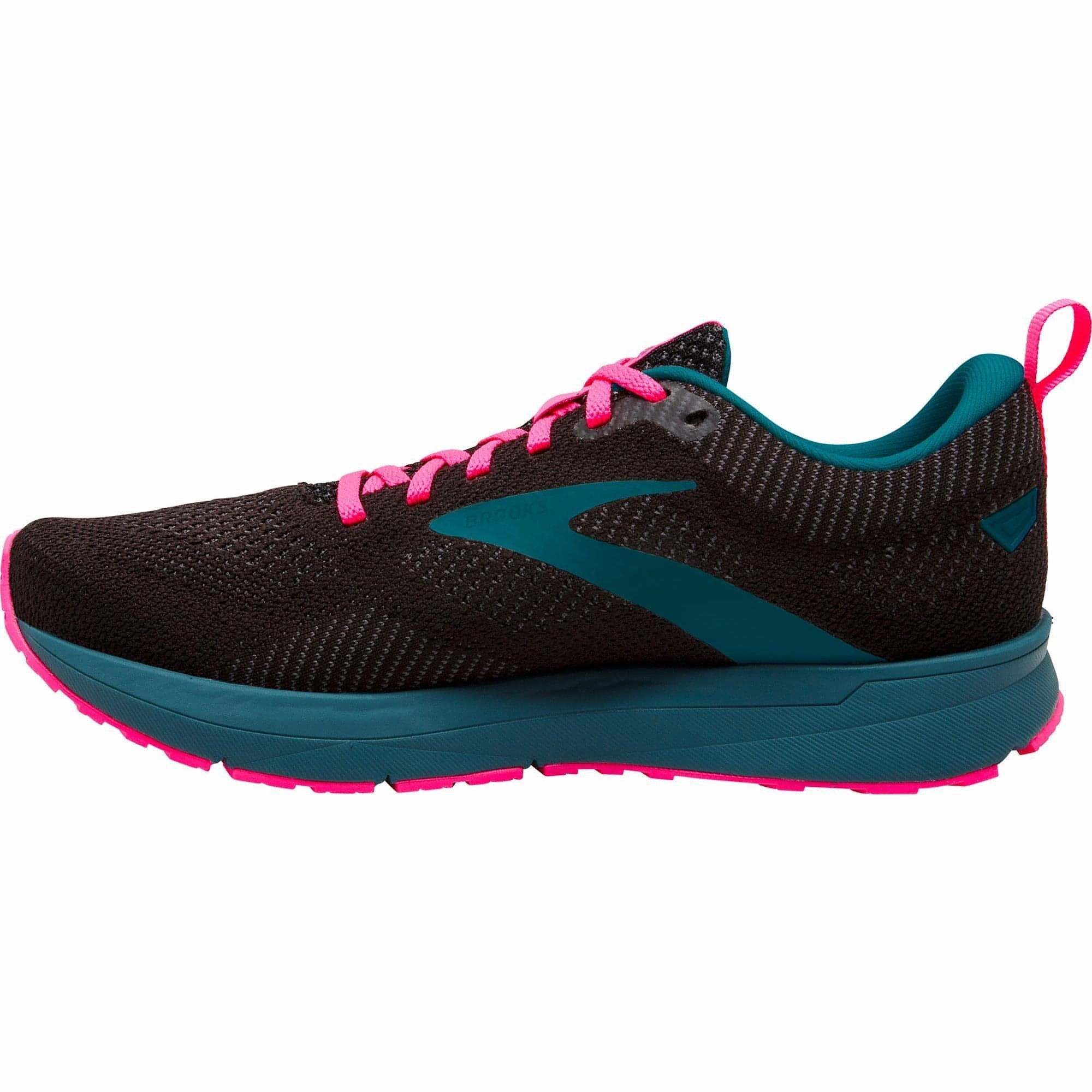 Brooks Revel 5 Womens Running Shoes - Black relay running option Lightweight Midsole Technology