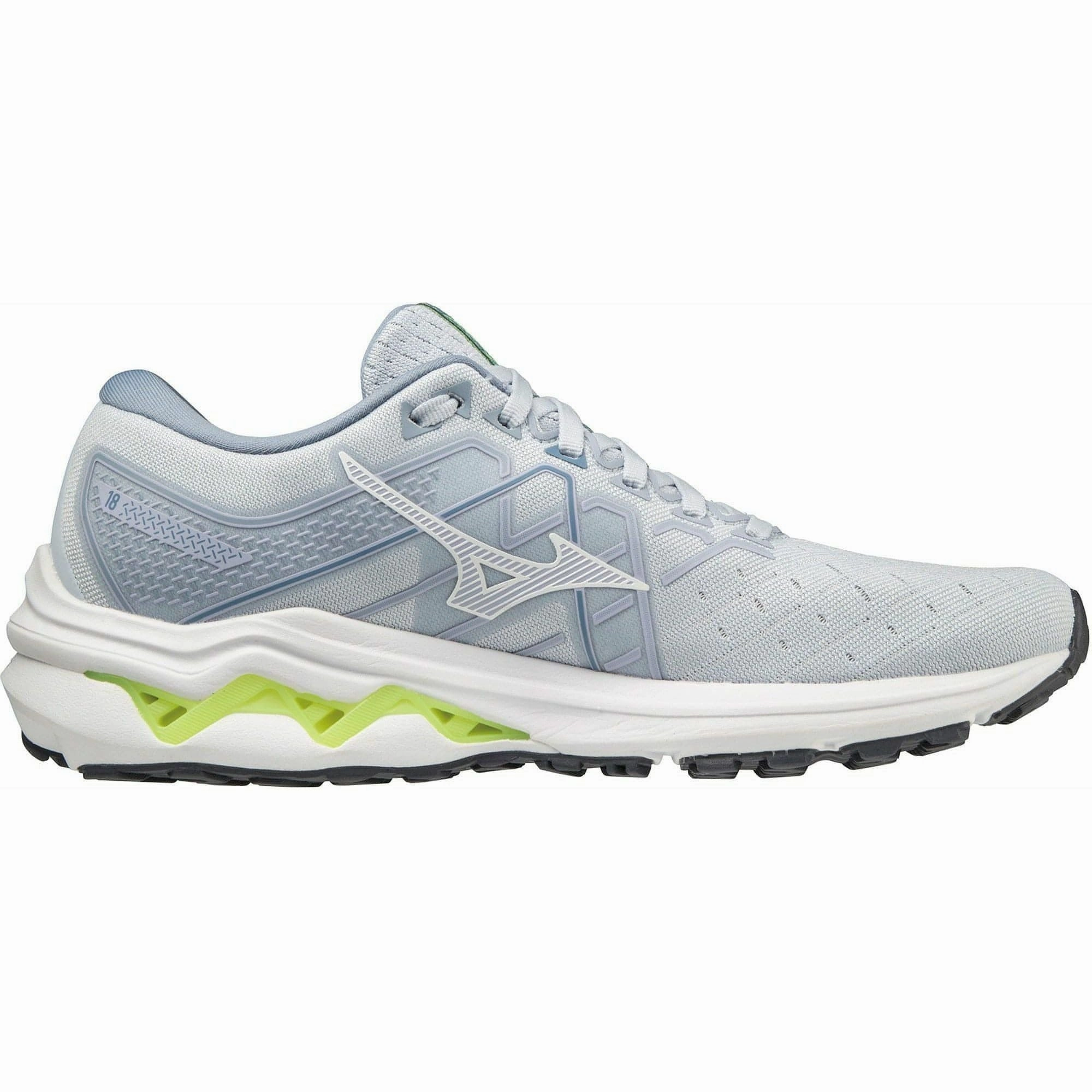 Mizuno Wave Inspire 18 Womens Running Shoes - Blue Seasonal