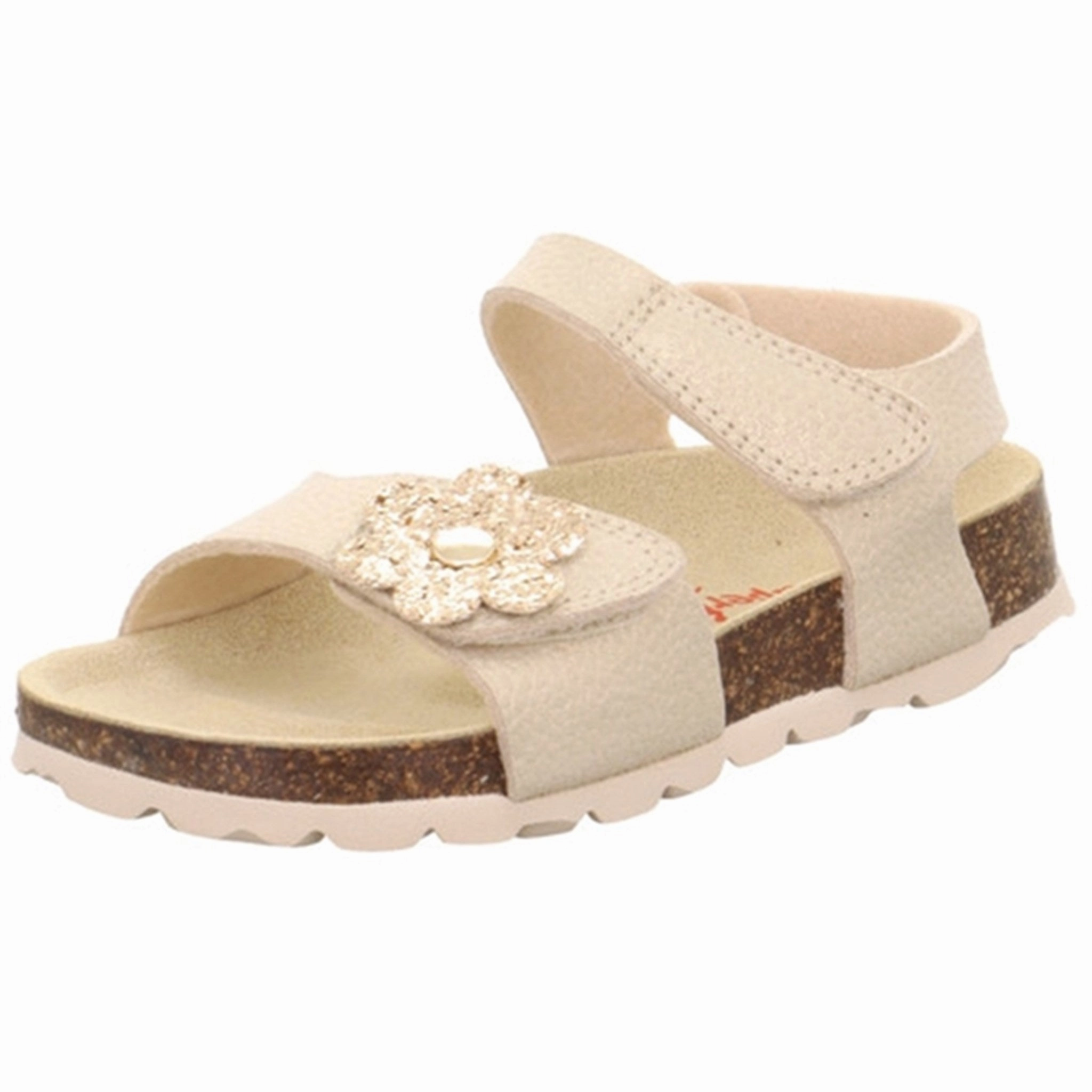 Superfit Fussbettpantoffel Sandals Gold Torsion Support Breathable Ventilation