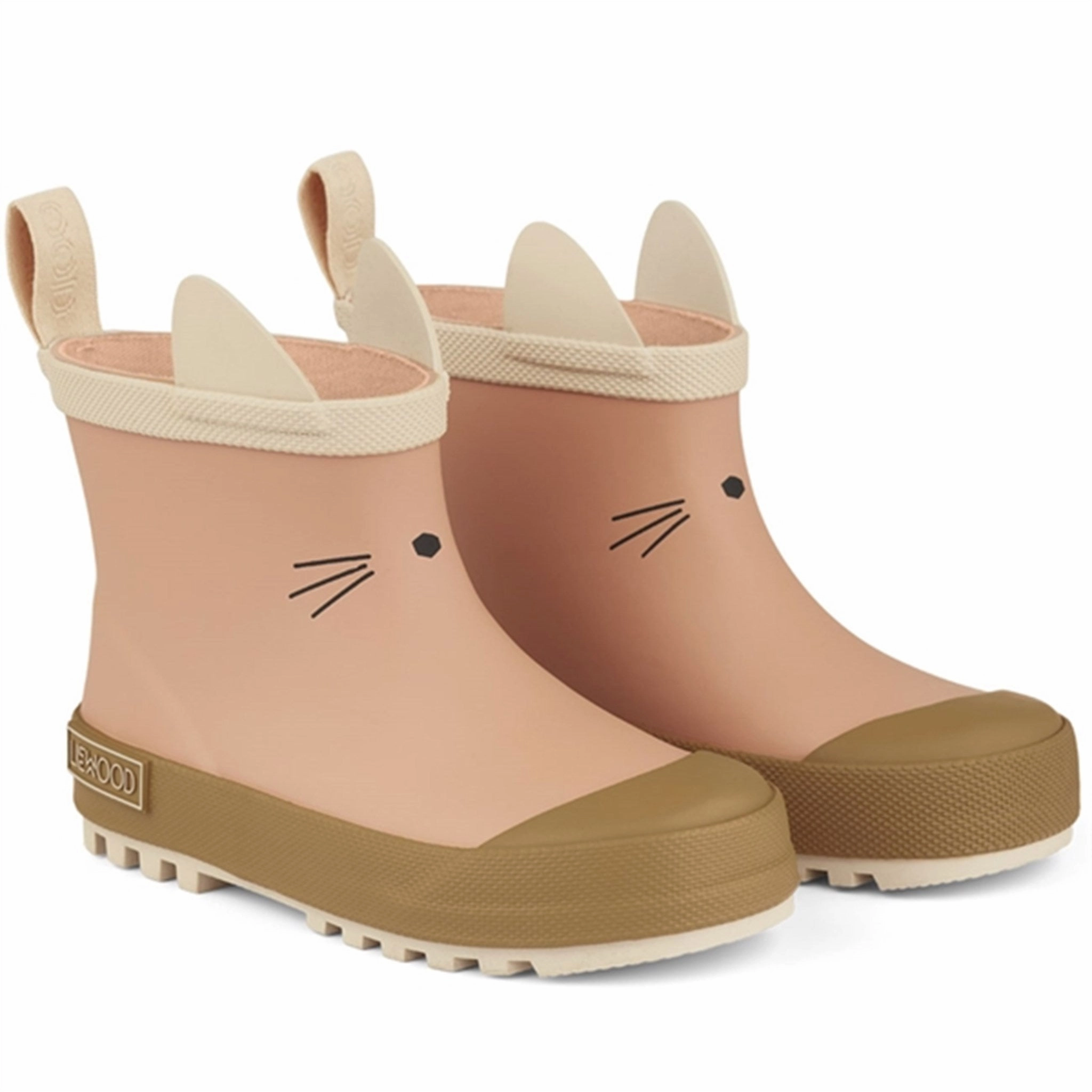 Liewood Tekla Rain Boot Cat Tuscany Rose Multi Mix Comfort Lining Rainy Days Fall Ready