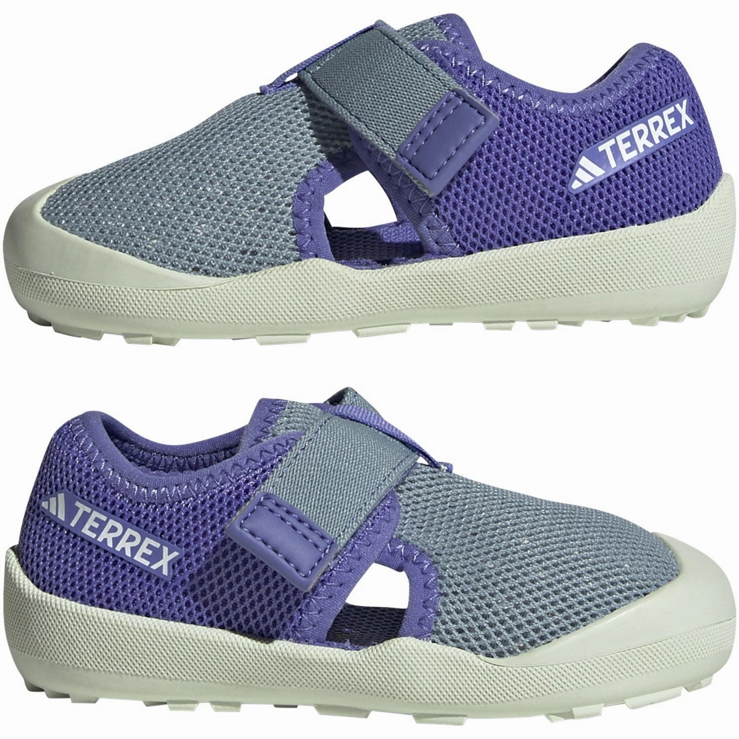 Effortless Walking adidas Originals Magic Grey/Semi Cobalt Blue/Semi Cobalt Blue Terrex Captain Toey I Sandal