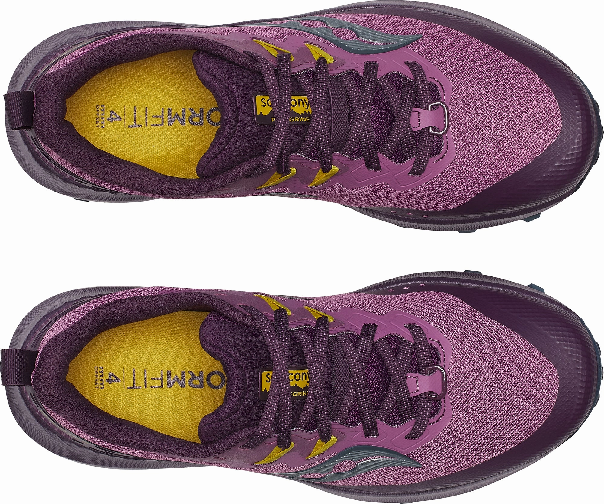 self - improvement Saucony Peregrine 14 Womens Trail Running Shoes - Purple