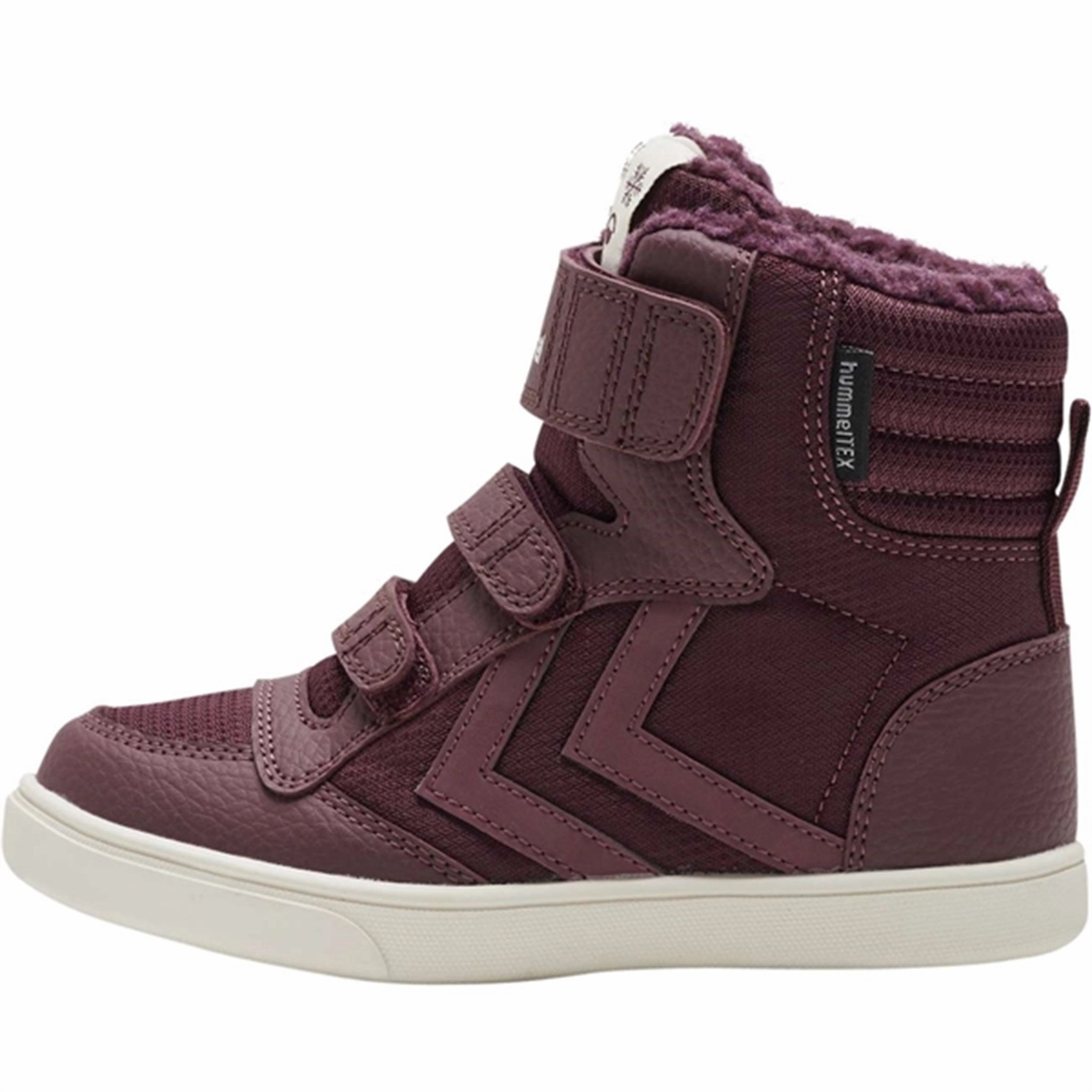 Hummel Stadil Super Poly Boot Recycled Tex JR Windsor Wine Boots Fashionable Look MoistureWicking