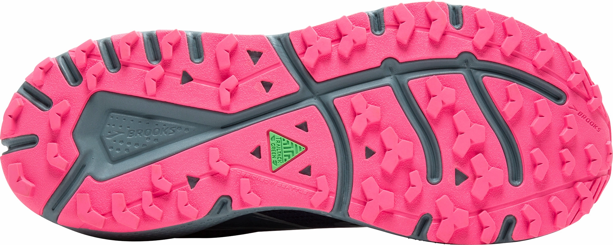 Brooks Divide 5 Womens Trail Running Shoes - Blue Ankle Collar temperature regulation