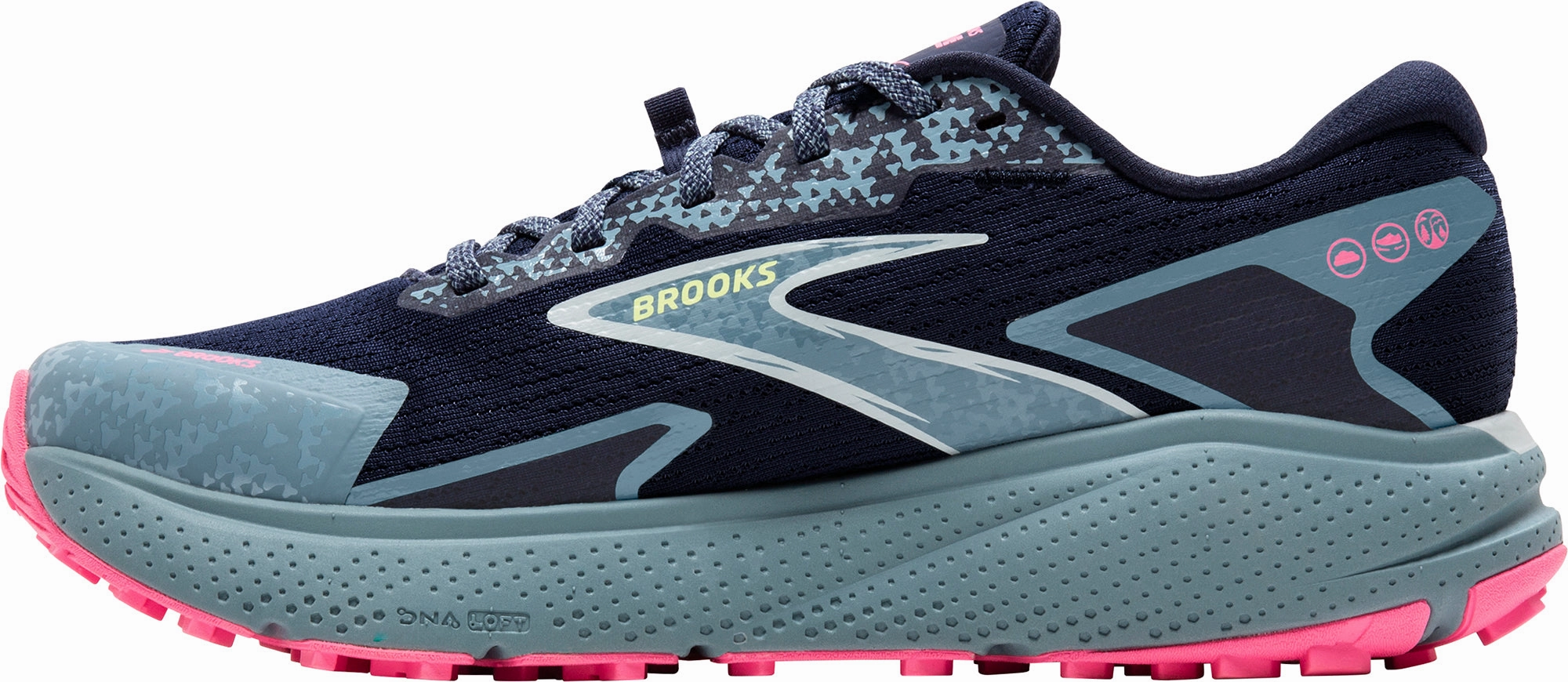 Brooks Divide 5 Womens Trail Running Shoes - Blue Supportive footwear Flexible Design