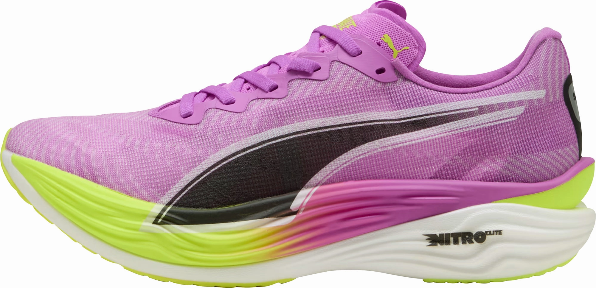 Puma Deviate Nitro Elite 3 Mens Running Shoes - Purple self - improvement breathable mesh performance