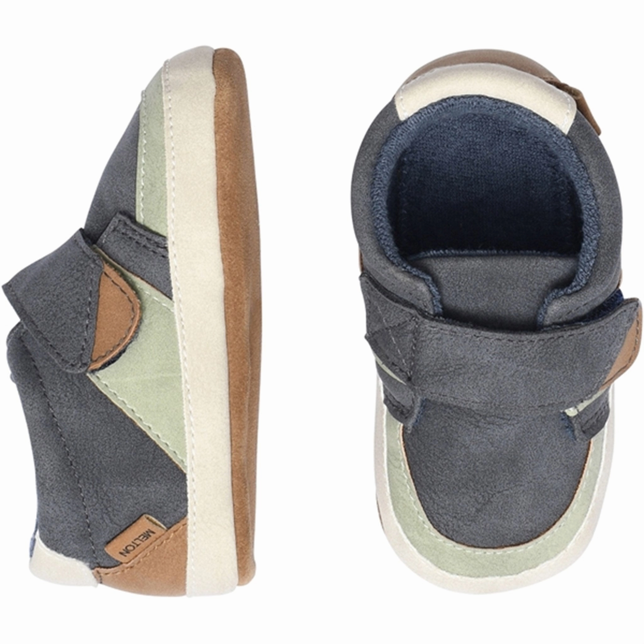 MELTON Sneaker Slippers Marine LowTop