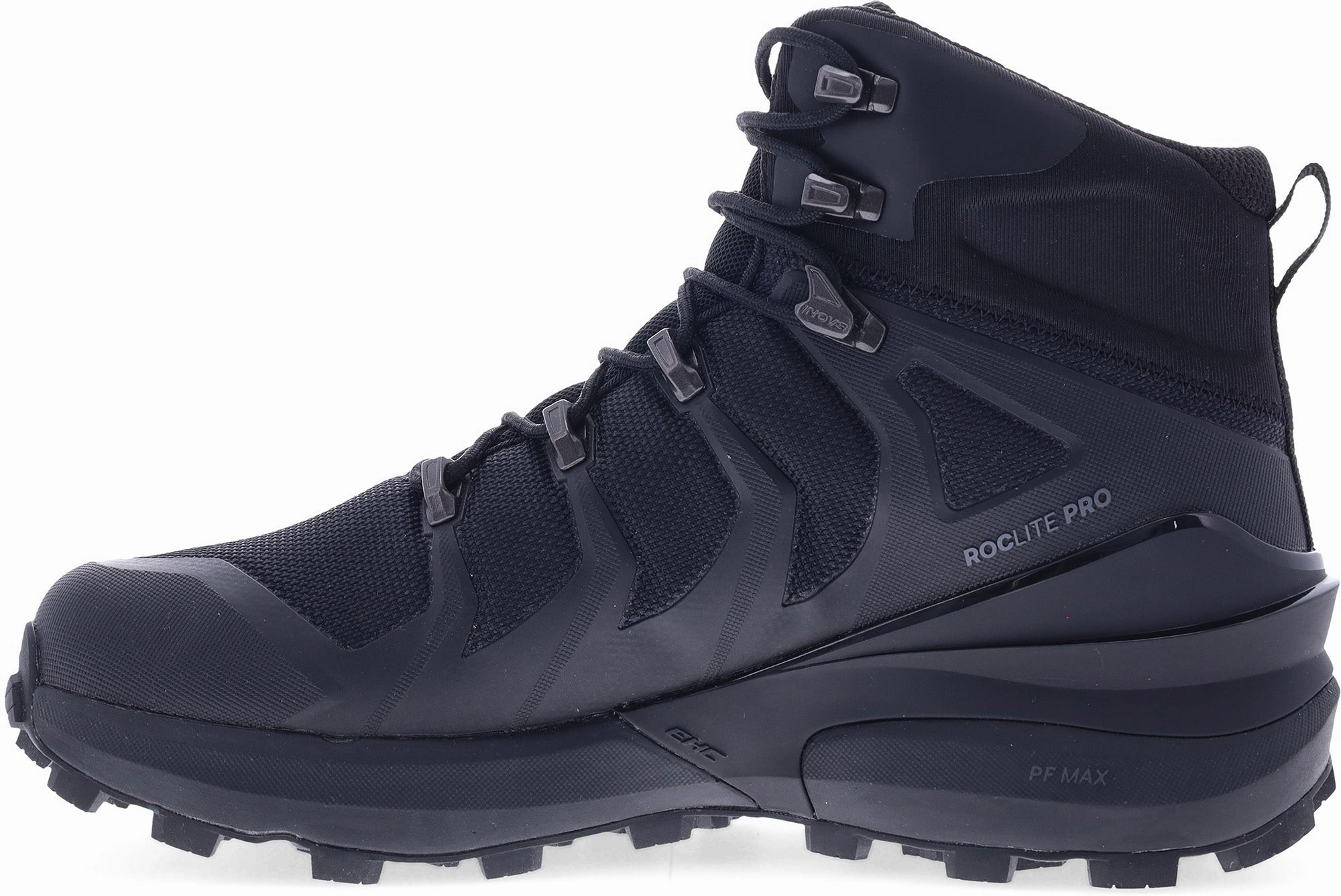 Inov8 Roclite Pro Mid GORE-TEX WIDE FIT Mens Walking Boots - Black Foot Friendly