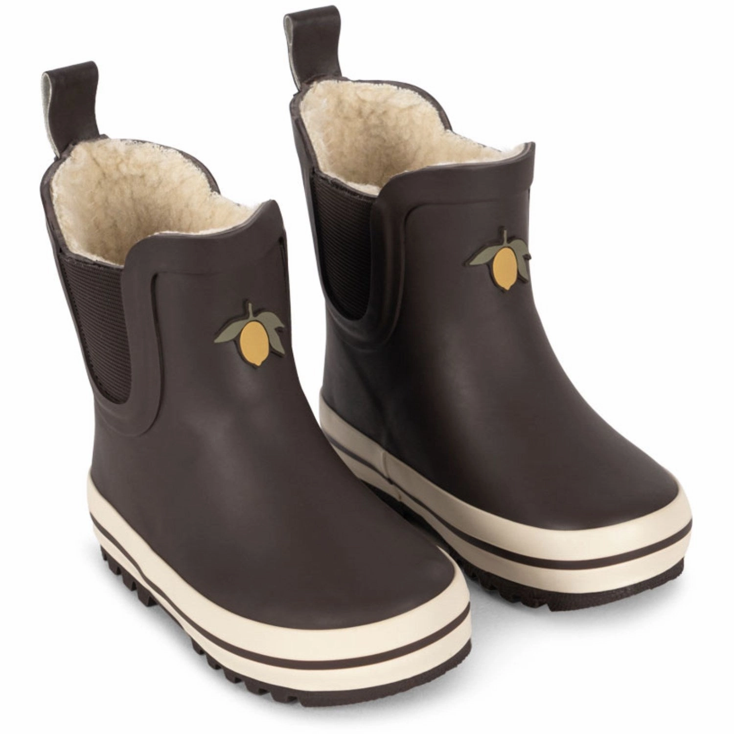 Ankle padding Comfort Lining Hiking Trails Konges Sl?jd Chocolate Brown Roi Rain Boot Low