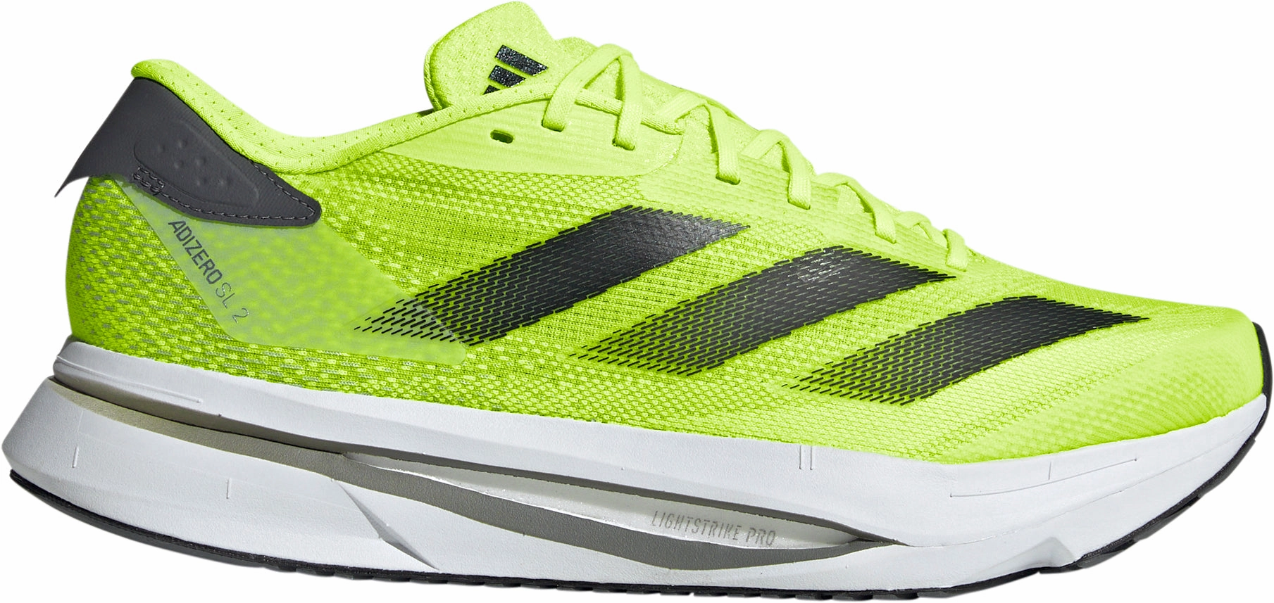 adidas Adizero SL 2 Mens Running Shoes - Yellow leather shoes