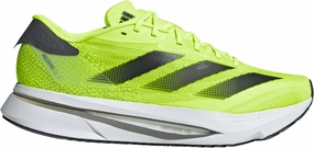 adidas Adizero SL 2 Mens Running Shoes - Yellow leather shoes