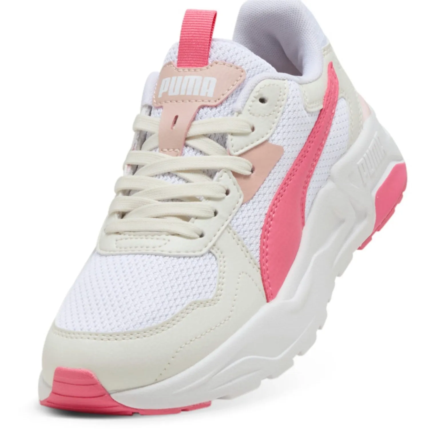 All Day Use Sole Strength Puma White Trinity Lite Jr Sneakers