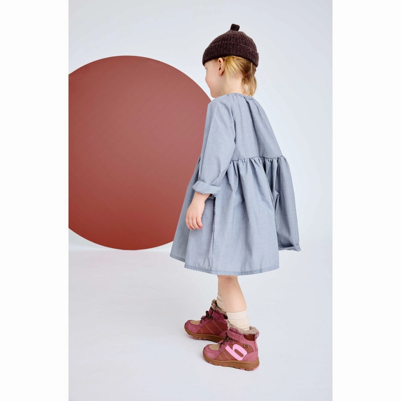 Bisgaard Dark Heather Marlon Tex Tex Mountain Path Breathable mesh panel