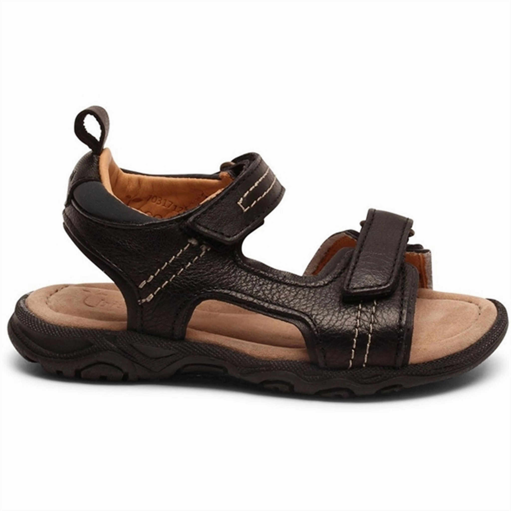 Bisgaard Adam Sandal Black orthopedic Streamlined