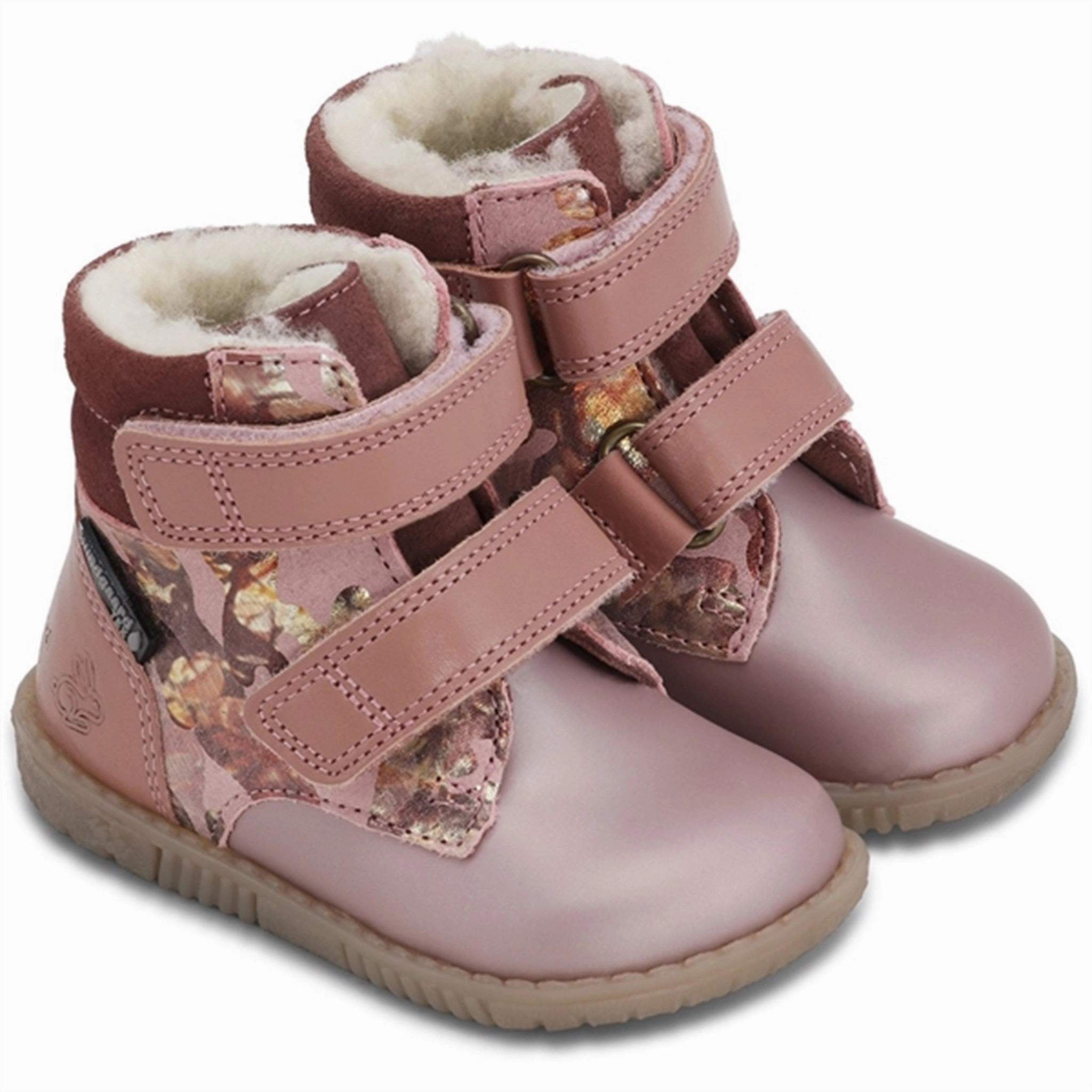 Tight Fit All Activity Bundgaard Rabbit Strap Tex Winter Boot Rose Mili