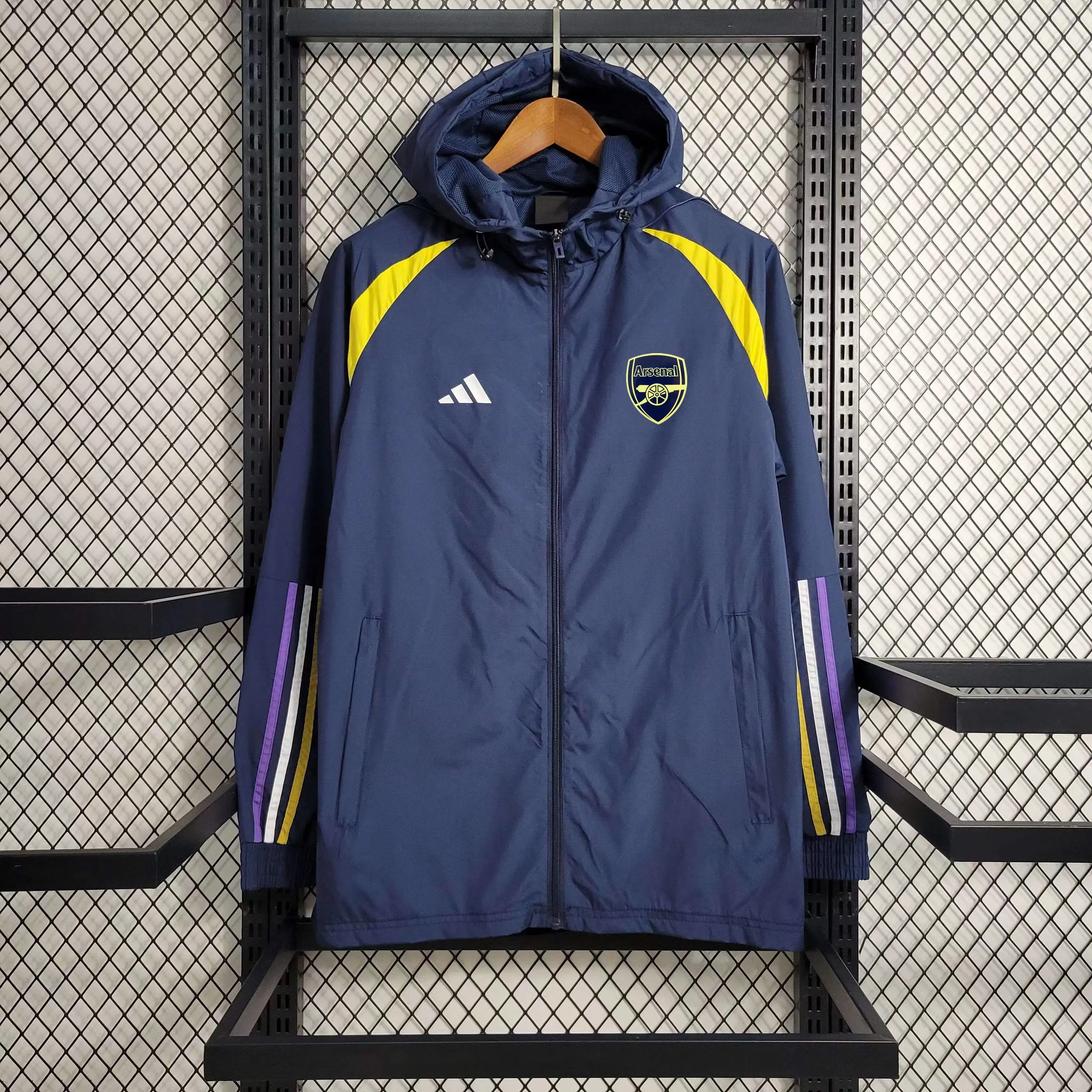 suitable for weekend getaways Celebrate Arsenal Windbreaker Jacket 2023-24