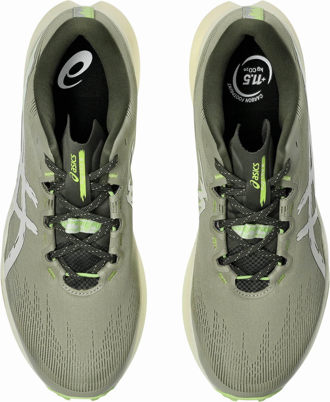 informal shoes Asics Fuji Lite 6 Mens Trail Running Shoes - Green