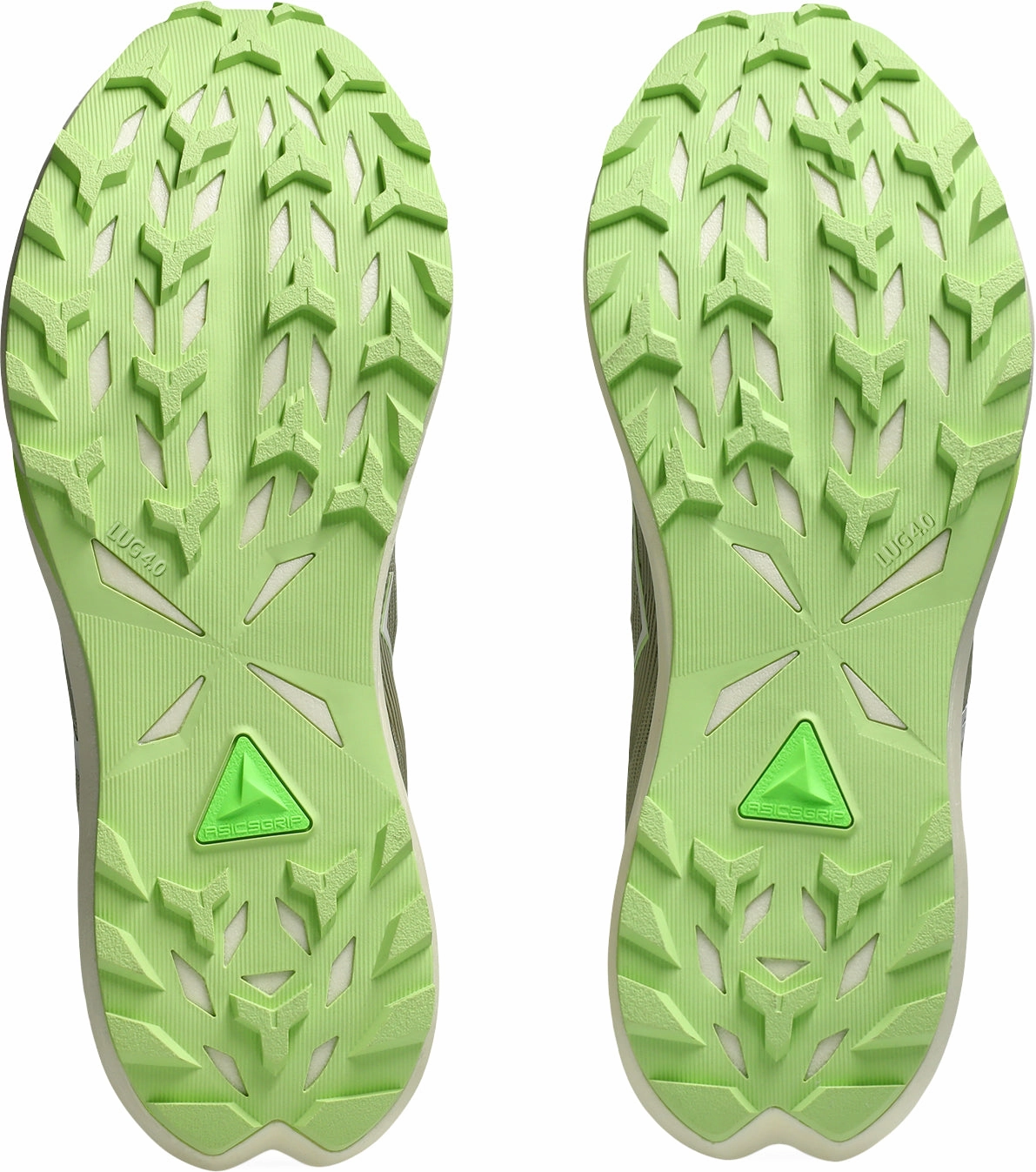 Asics Fuji Lite 6 Mens Trail Running Shoes - Green multi - terrain running shoes