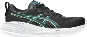 Asics Gel Cumulus 27 Mens Running Shoes - Black Foot Hugging Midsole Ultimate Traction