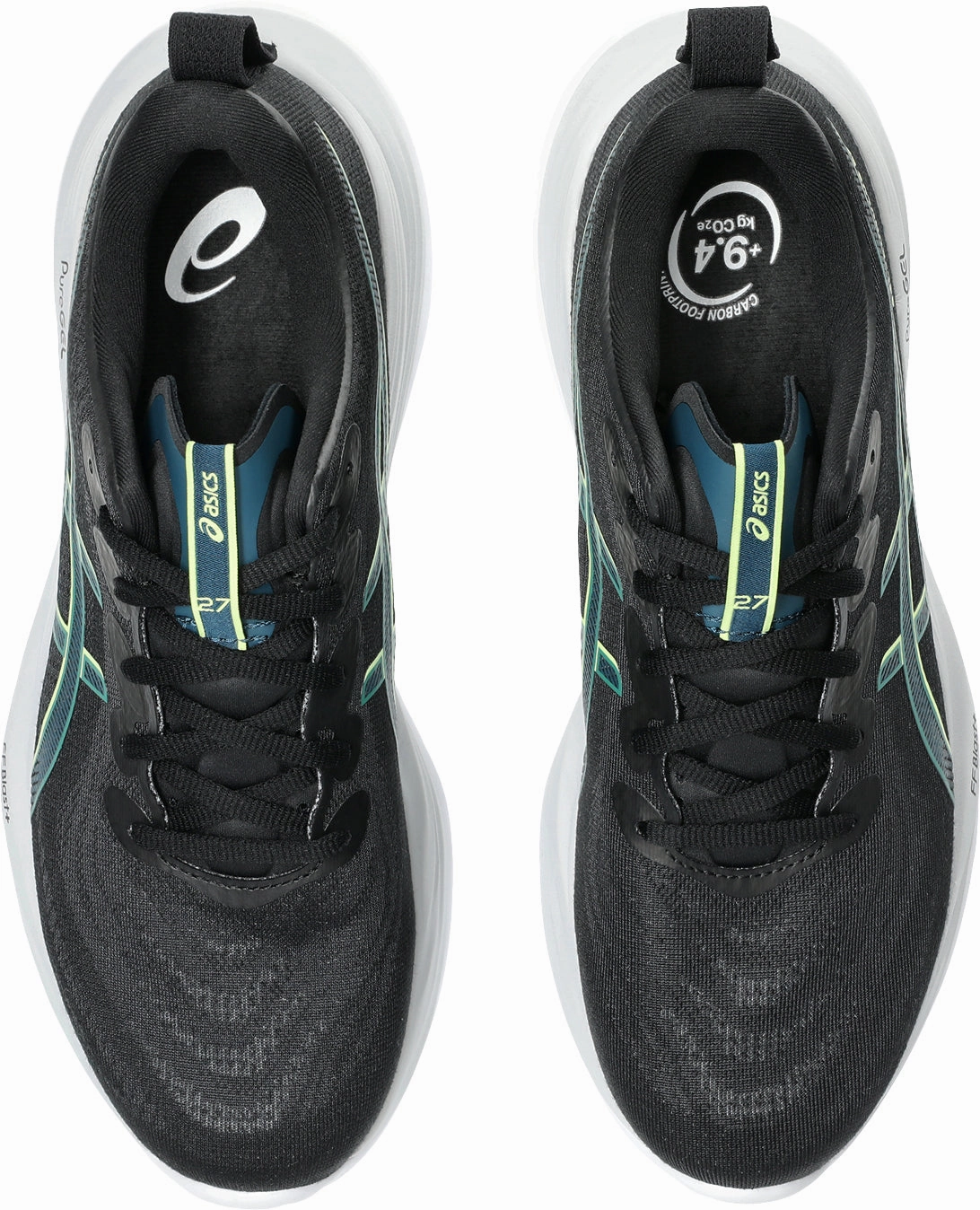 Asics Gel Cumulus 27 Mens Running Shoes - Black Convenient running in a lake area shoes