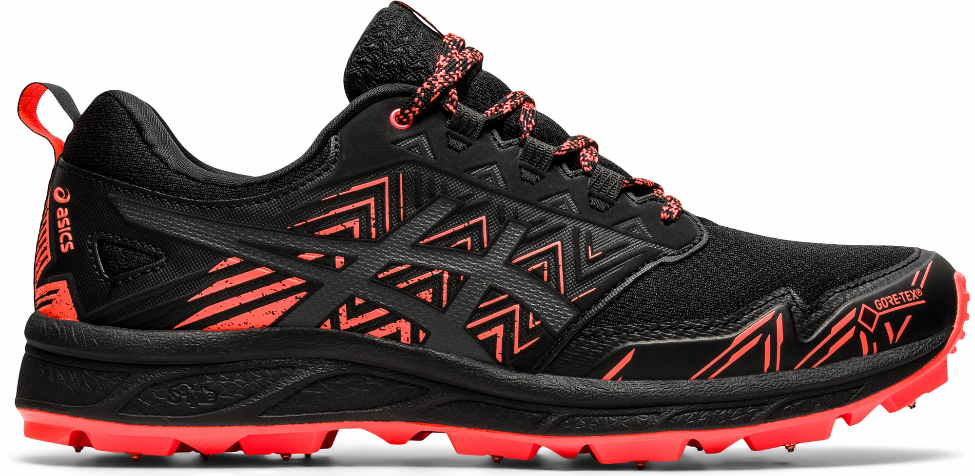 Asics Gel FujiSetsu 3 GORE-TEX Womens Winter Trail Running Shoes - Black Adaptive Lockdown Strap Responsive sole design