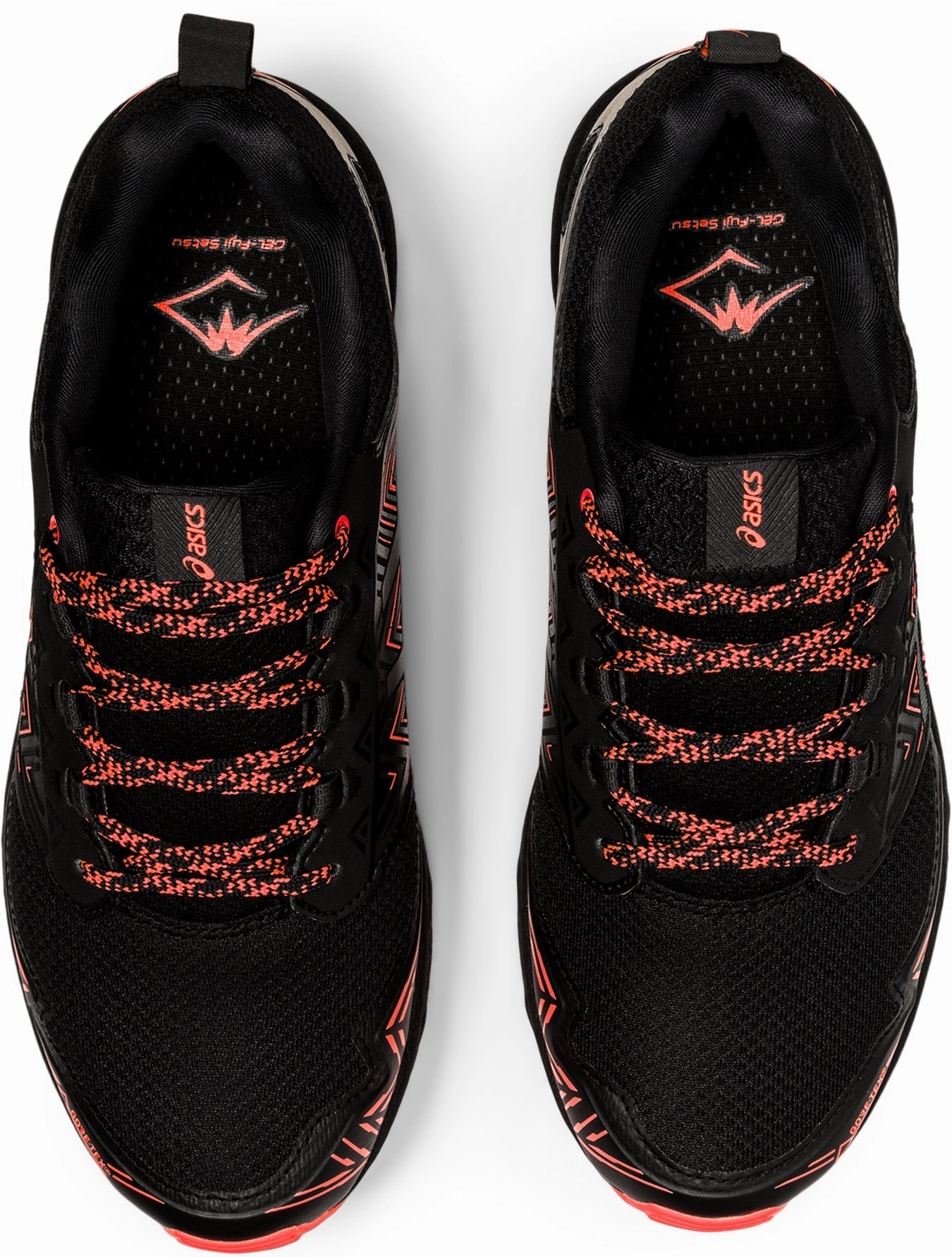 Asics Gel FujiSetsu 3 GORE-TEX Womens Winter Trail Running Shoes - Black Soft surface cushioning