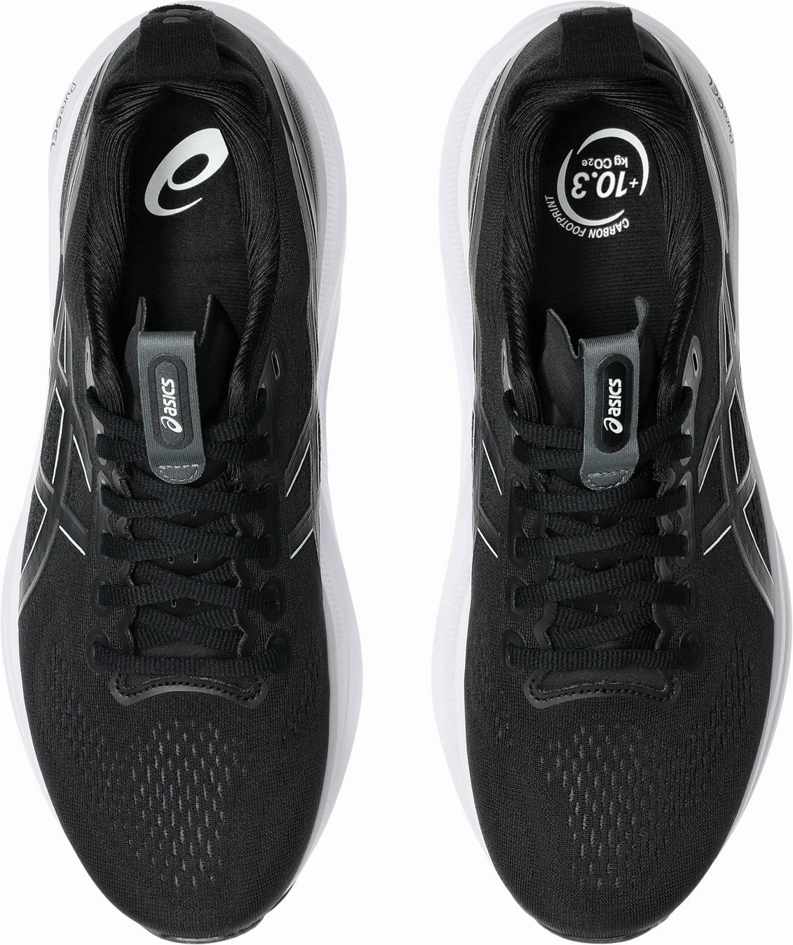 toe - box - roomy - design - spaciousness shoes Asics Gel Kayano 32 WIDE FIT (2E) Mens Running Shoes - Black