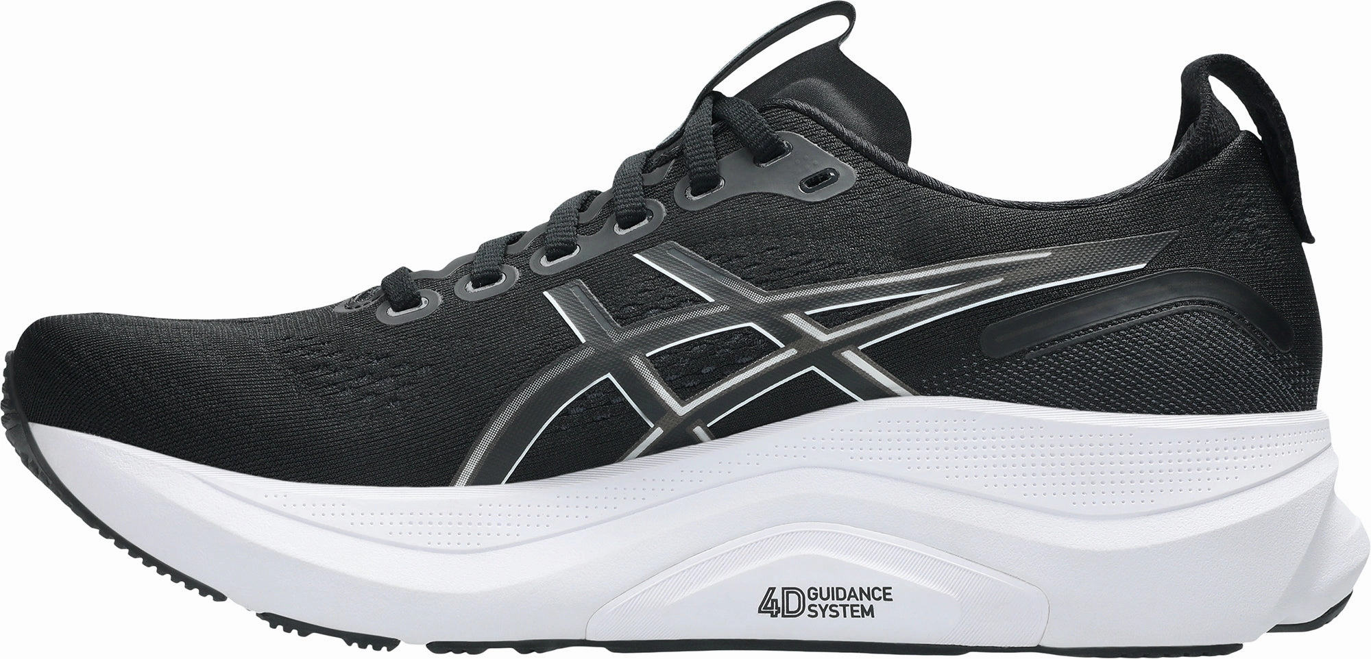 weekend warriors Night running safety Asics Gel Kayano 32 WIDE FIT (2E) Mens Running Shoes - Black