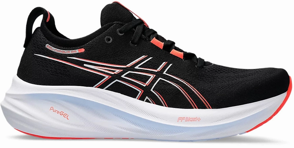 performance - brand shoes Asics Gel Nimbus 26 Mens Running Shoes - Black