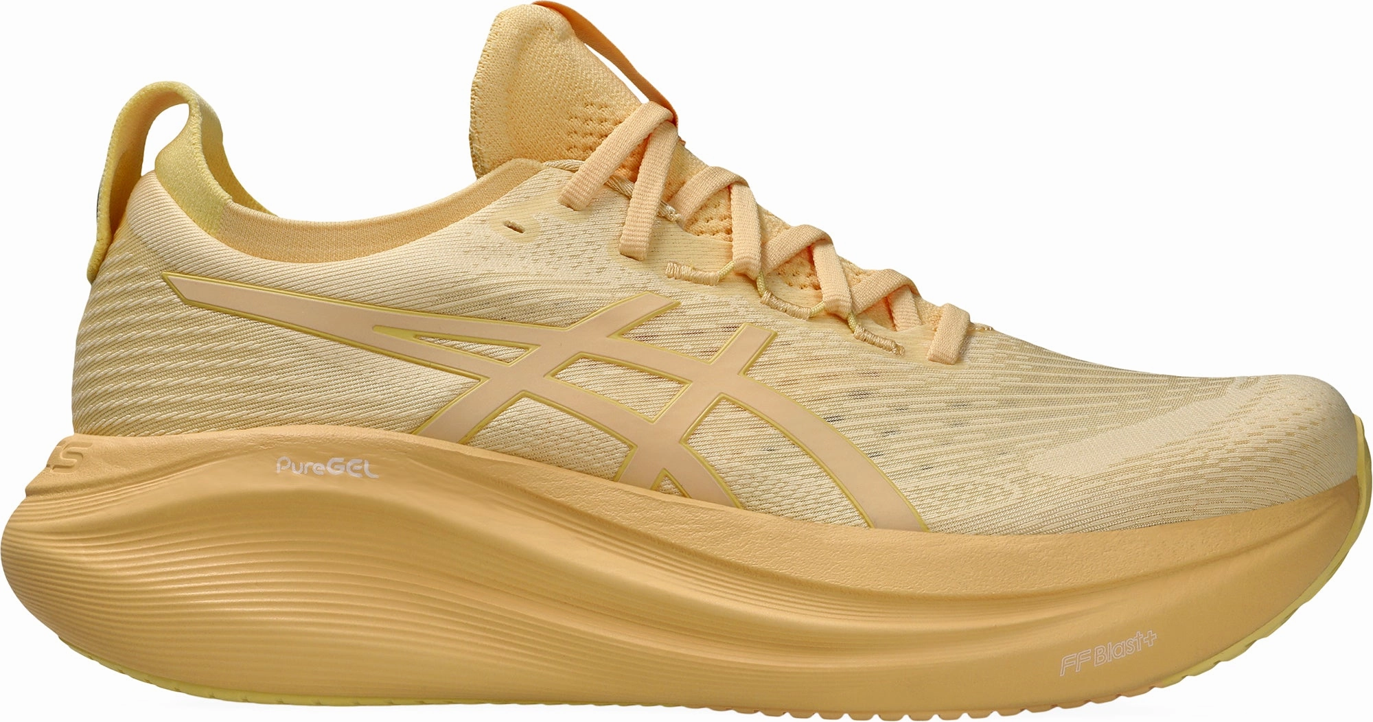 cross - country capable hilly - terrain running shoes Asics Gel Nimbus 27 Lite-Show Mens Running Shoes - Orange