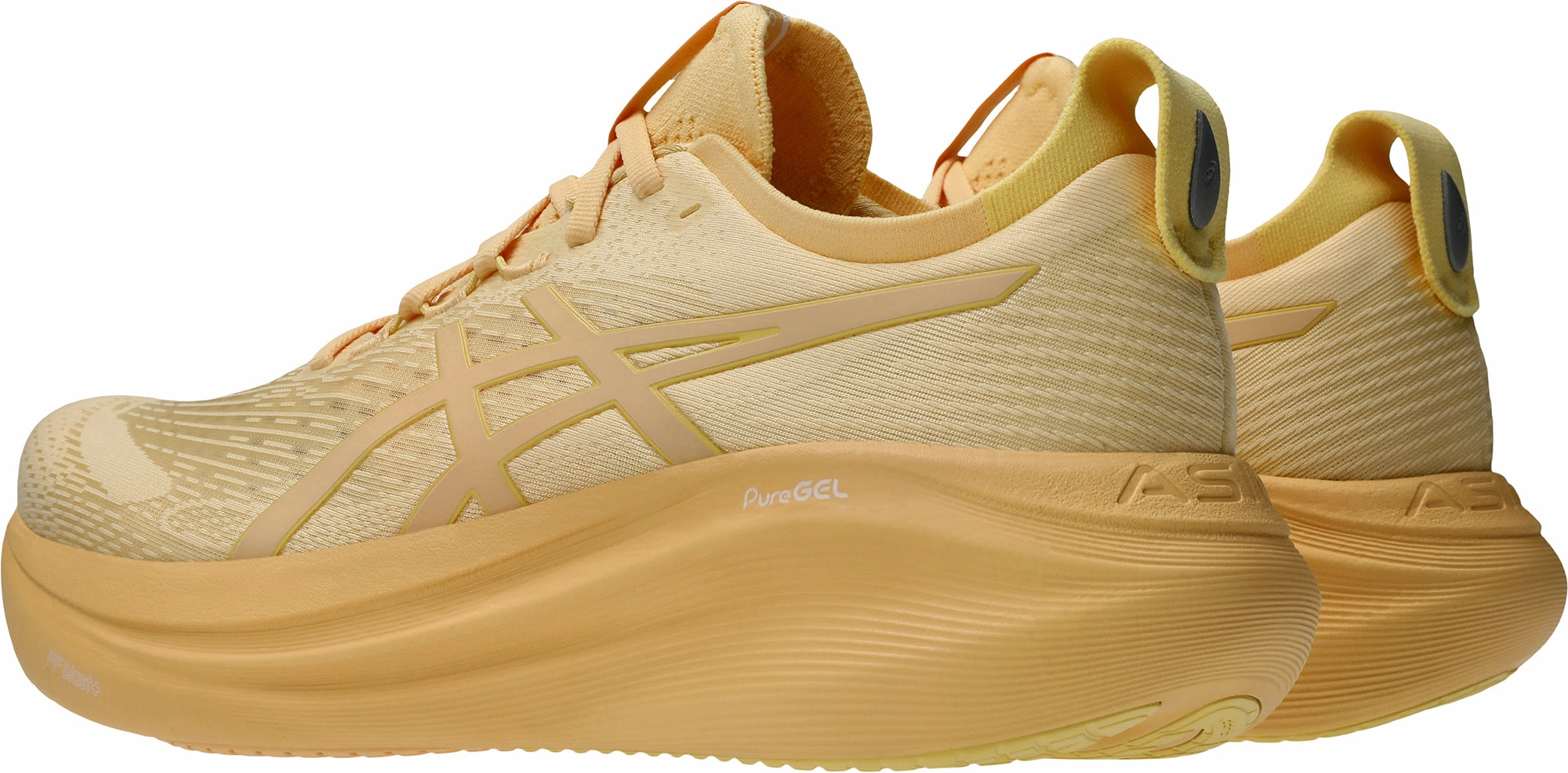 sunny day running Asics Gel Nimbus 27 Lite-Show Mens Running Shoes - Orange