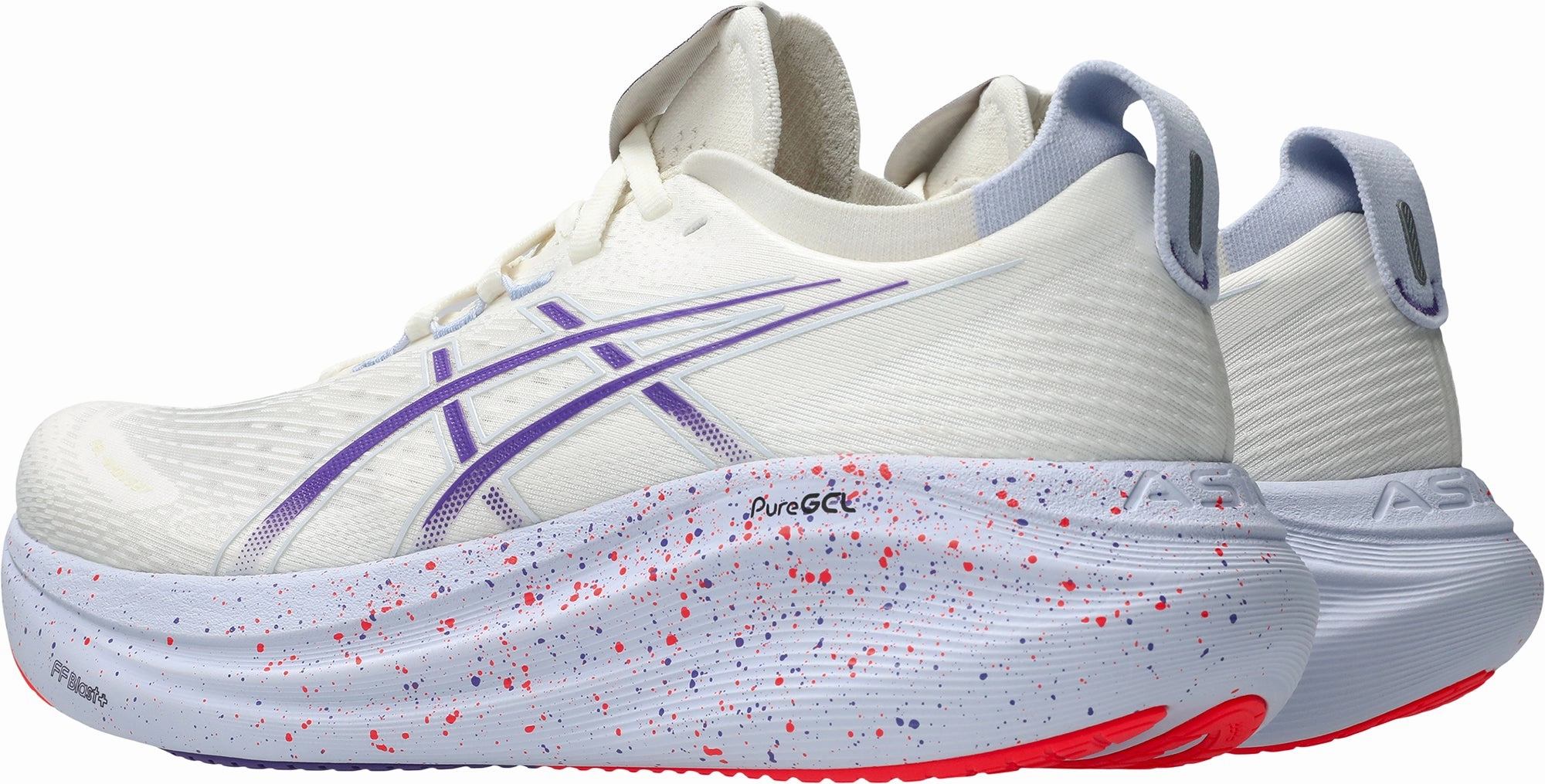 Asics Gel Nimbus 27 Tokyo Mens Running Shoes - Cream LightReflective Heel