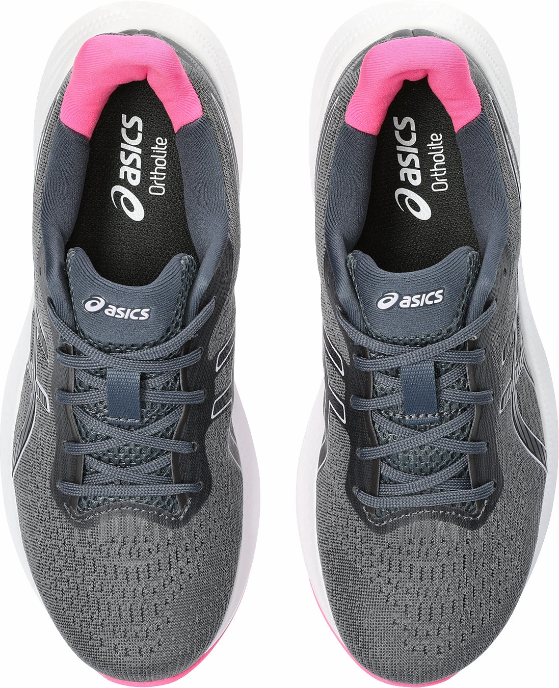 Asics Gel Pulse 14 Womens Running Shoes - Grey Pronation correction mass - produced