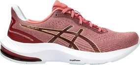 Asics Gel Pulse 14 Womens Running Shoes - Pink aerodynamic shoes ergonomic shoes