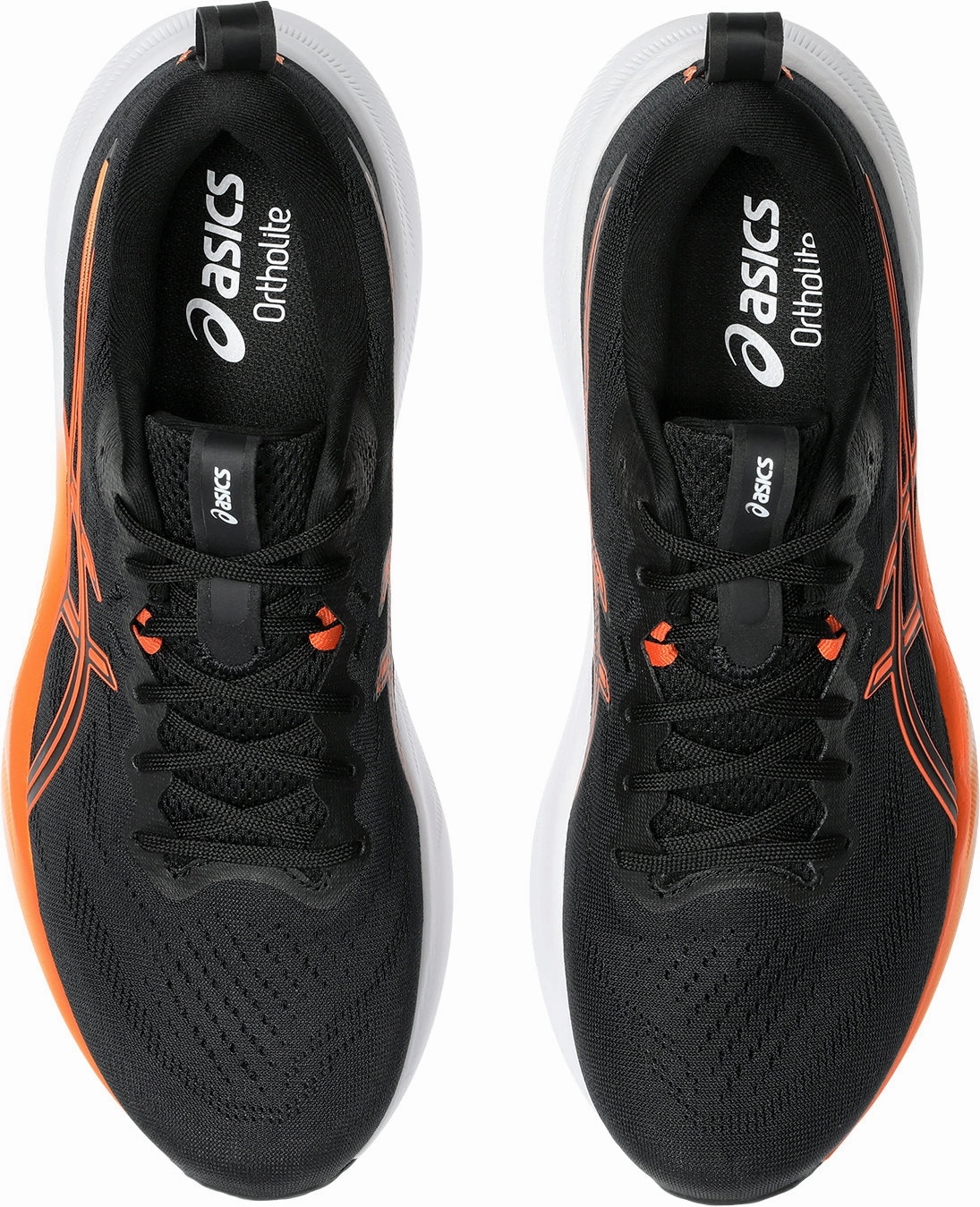 Asics Gel Pulse 16 Mens Running Shoes - Black Padded collar design
