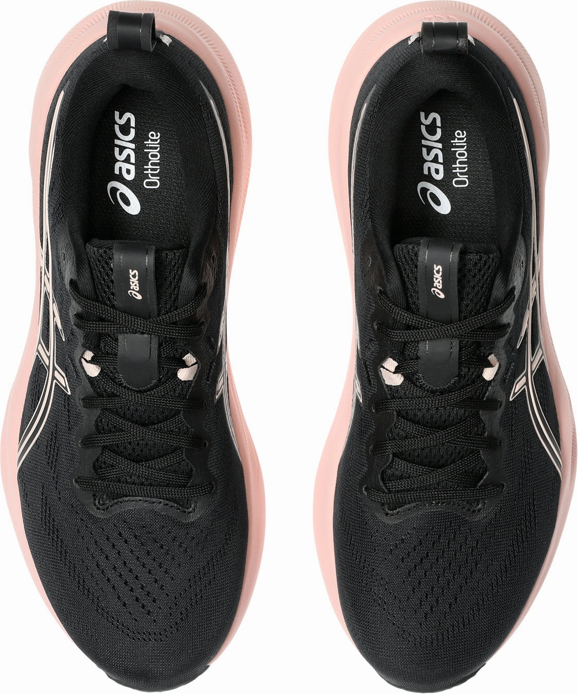 Visible features Orthopedic Footbed Asics Gel Pulse 16 Womens Running Shoes - Black