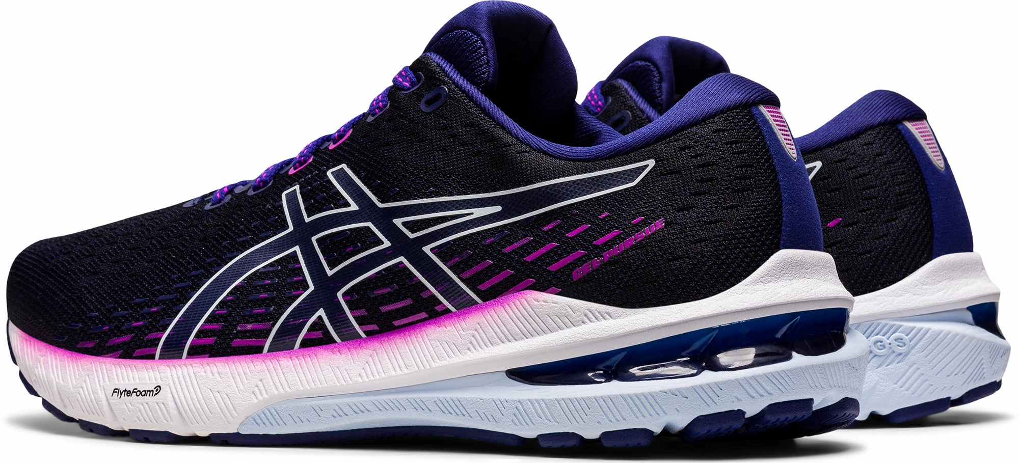 performance - enhancing shoes Themed Run Asics Gel Pursue 8 Womens Running Shoes - Blue